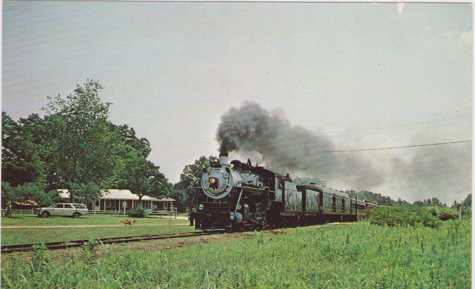 Southern 630 operating a nice Southern Railway passenger excursion at