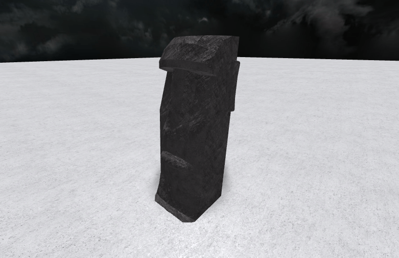 I built a Easter Island Head. r/roblox