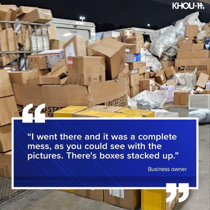 Here’s a recent photo from the outside of the Houston USPS Distribution Center! 😬 r/usps