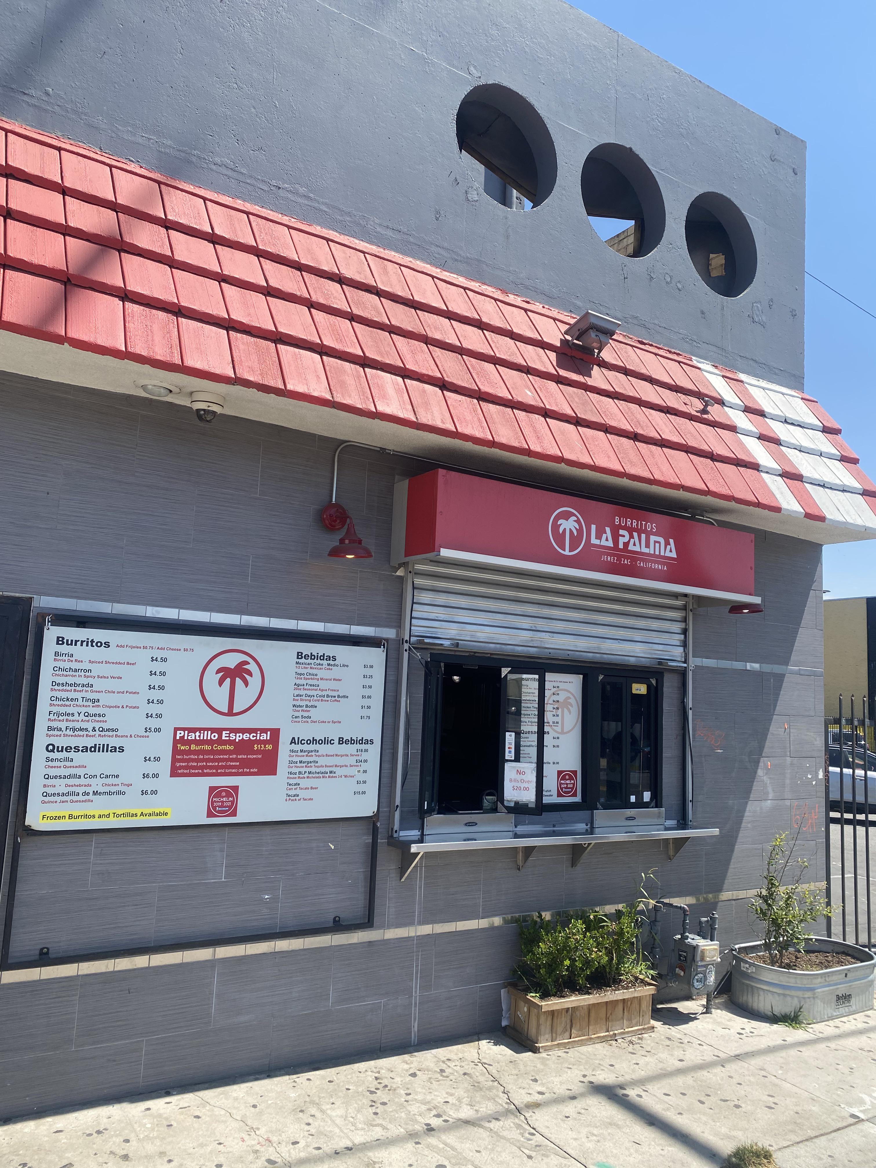 Visit my tios restaurant Burritos La Palma when you get a chance. On