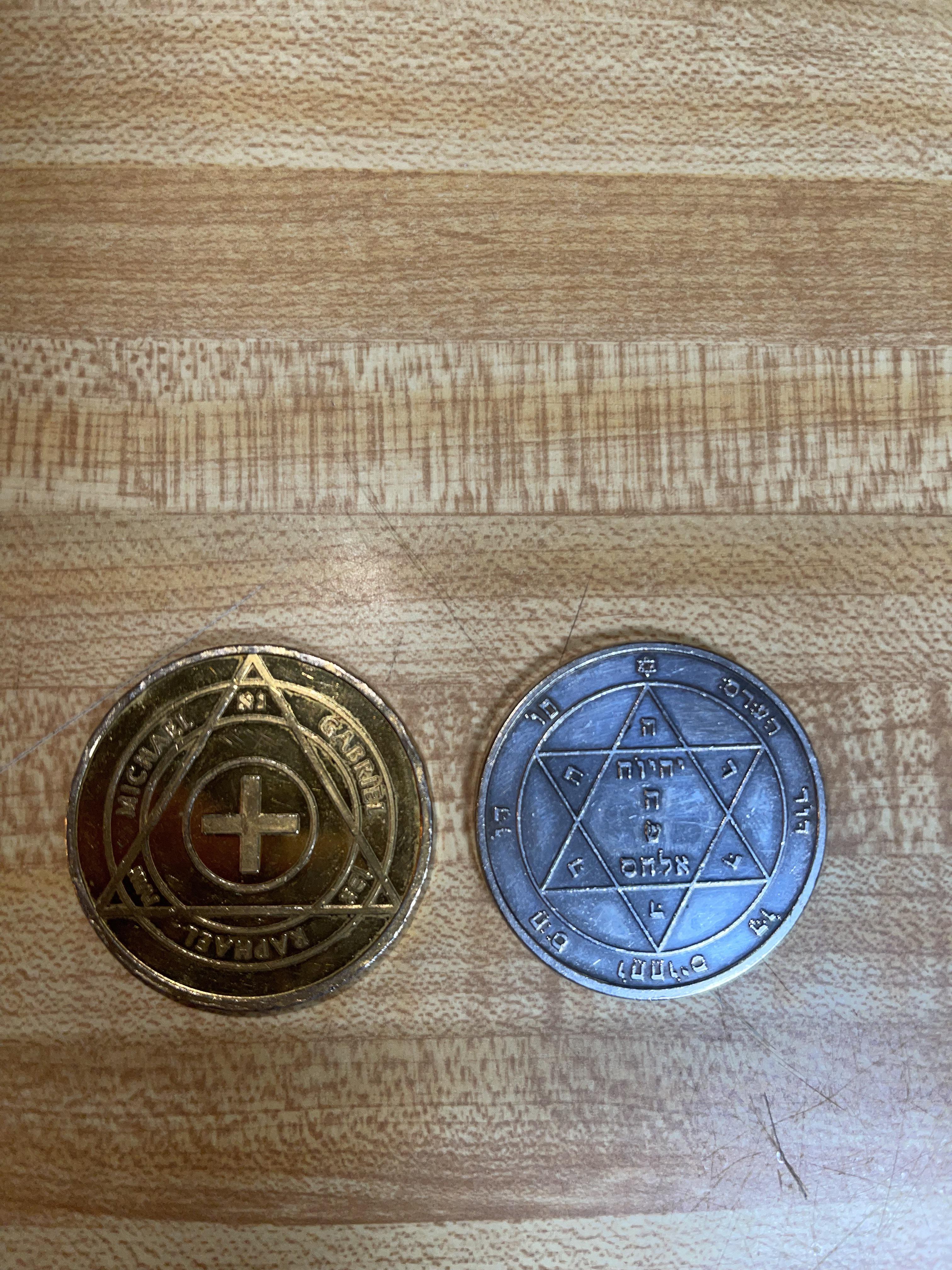 The meaning of these coins r/occult