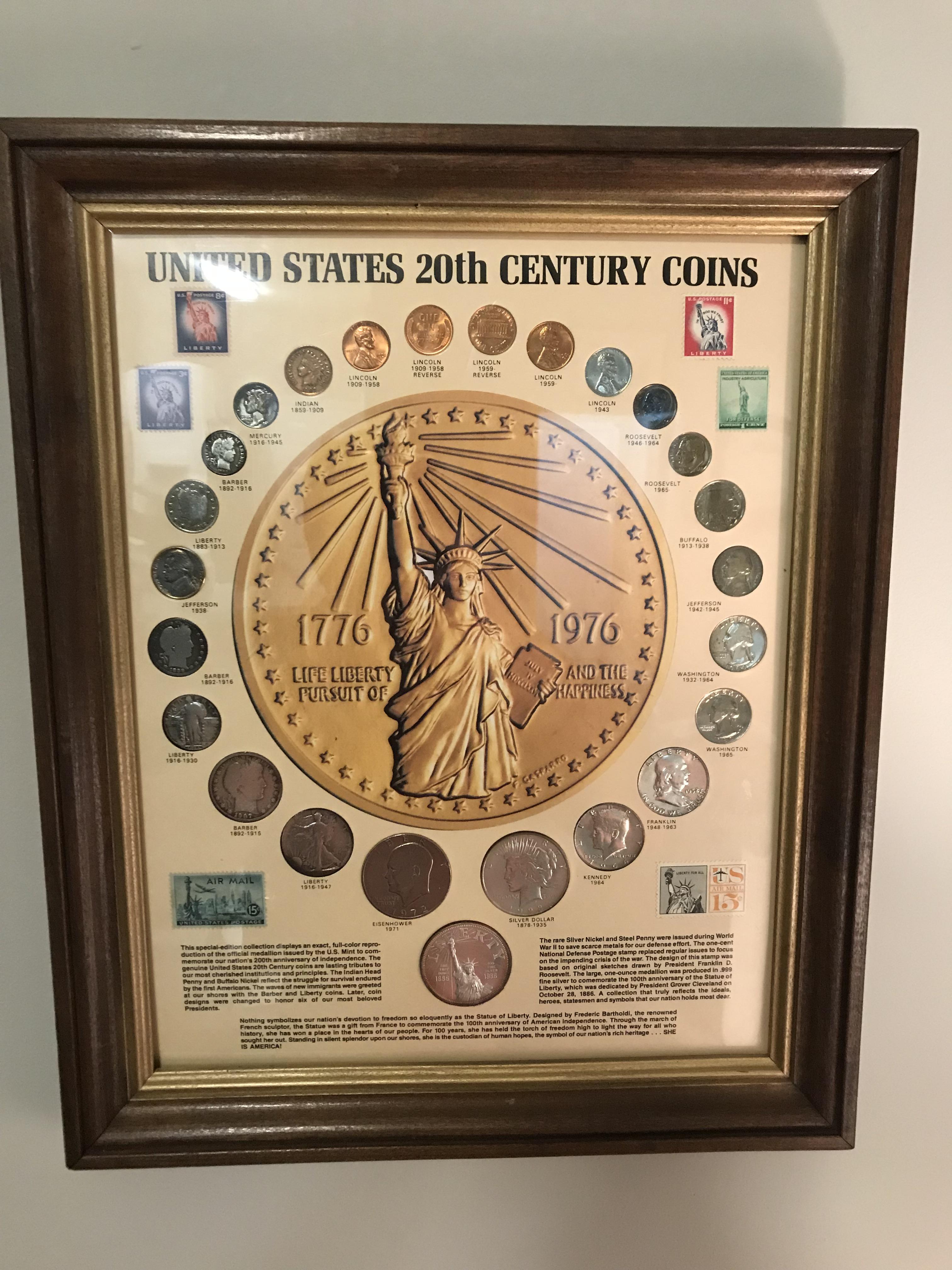 Does anyone else like collecting coin wall displays? This is my most