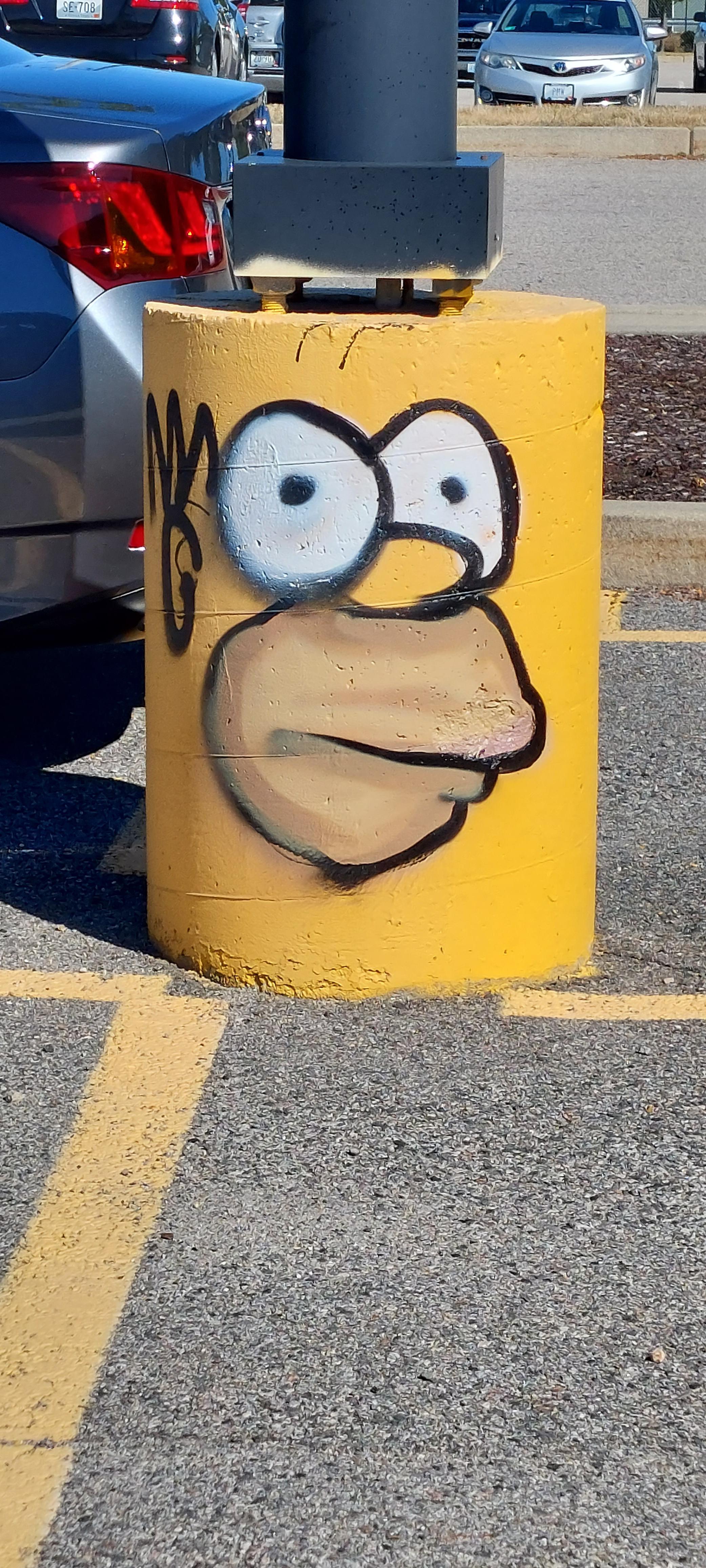 I found Homer at the Walmart parking lot r/TheSimpsons