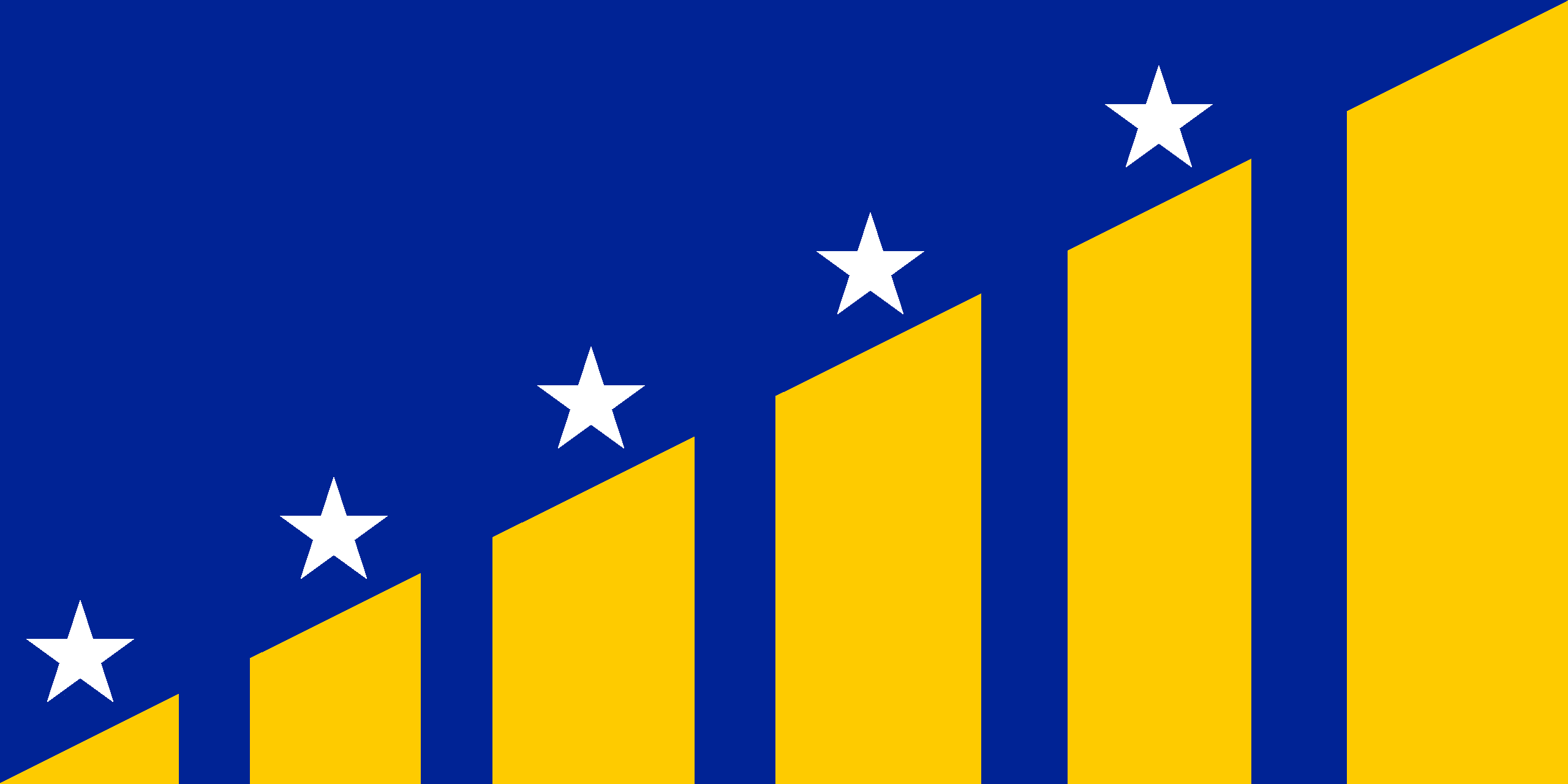 A quick redesign of Bosnia & Herzegovnia's flag r/vexillology