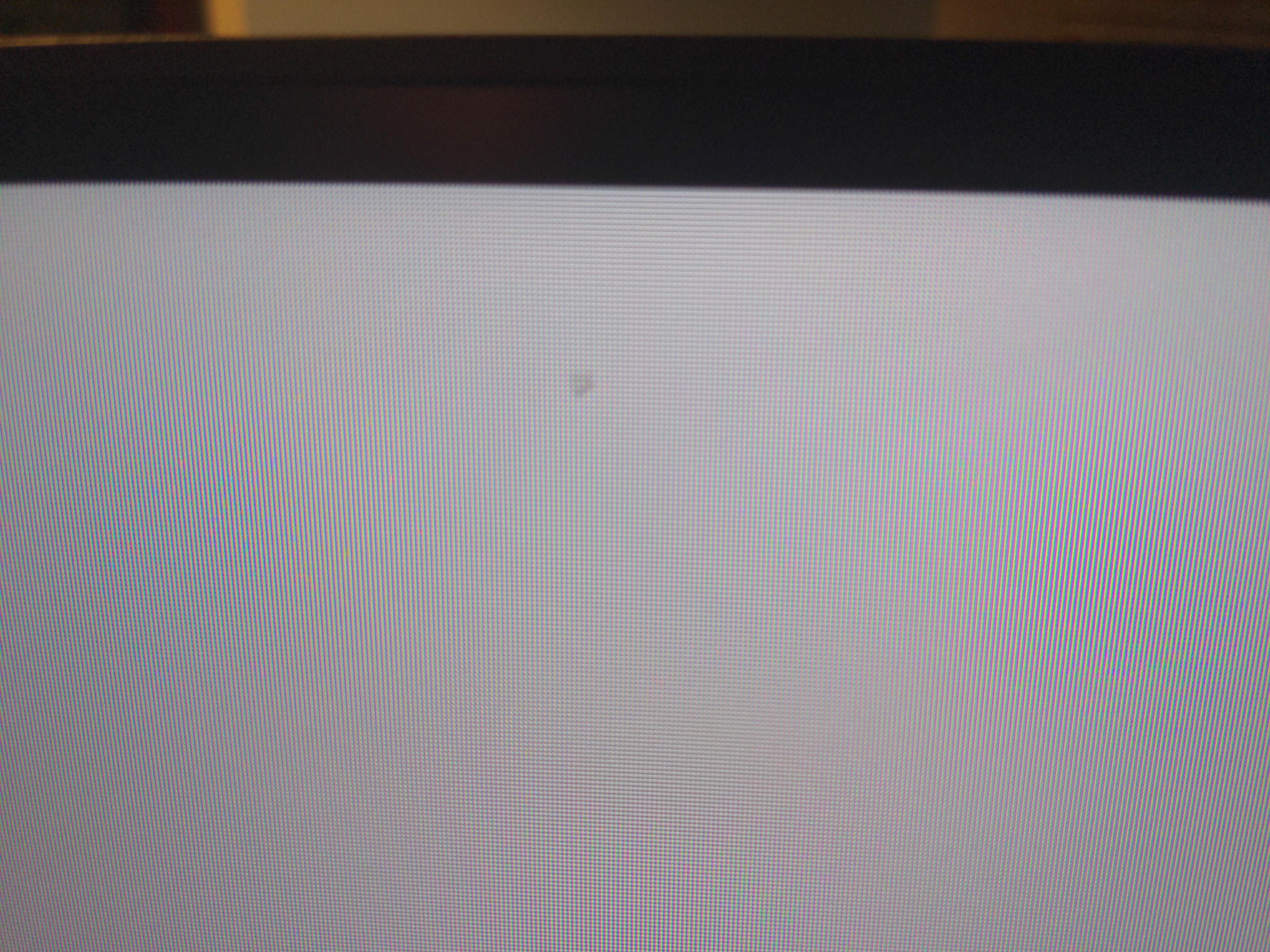 I just got this new MSI monitor and a few hours into use I noticed this