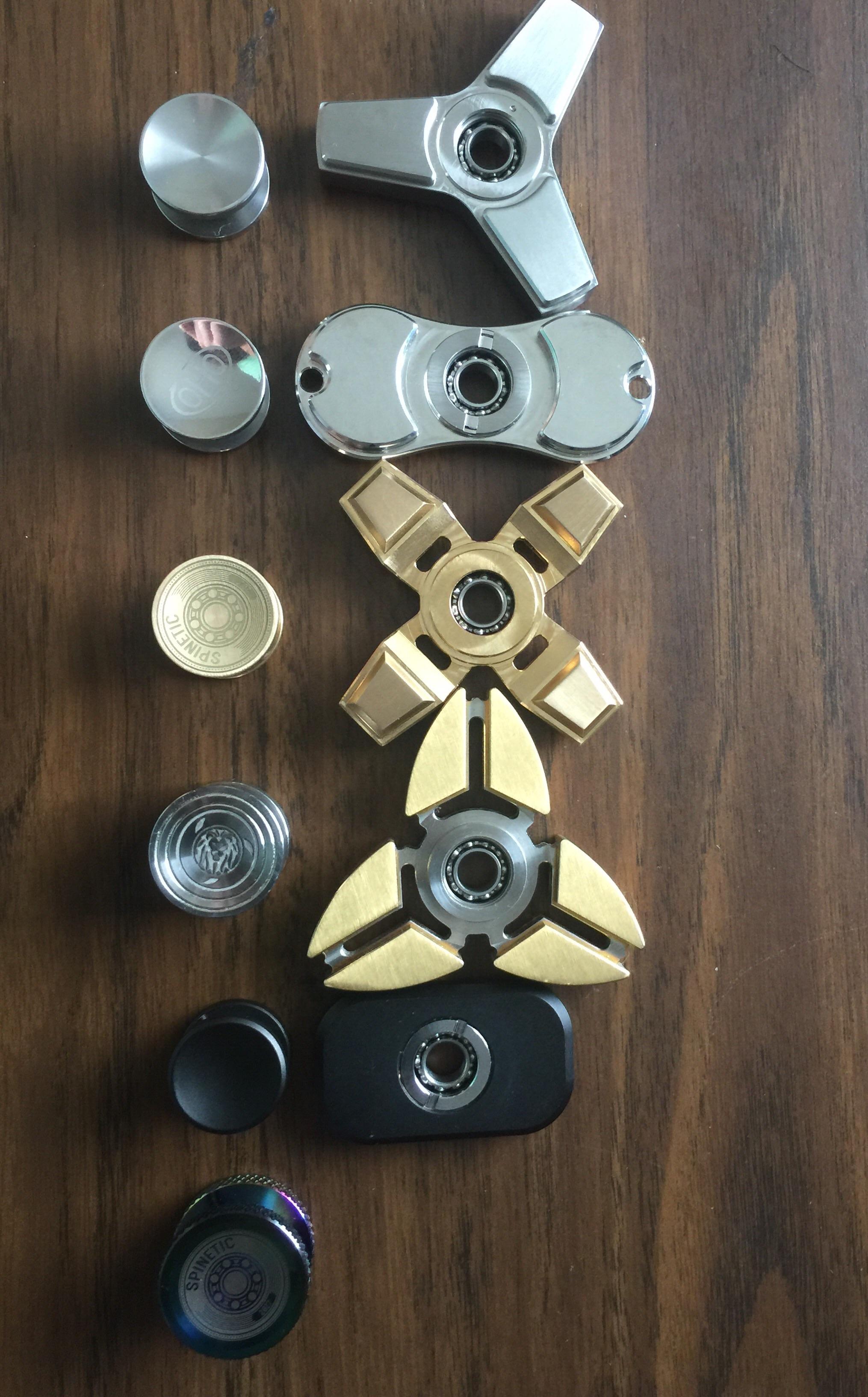 These are the spinners and buttons I have (so far). Which buttons would