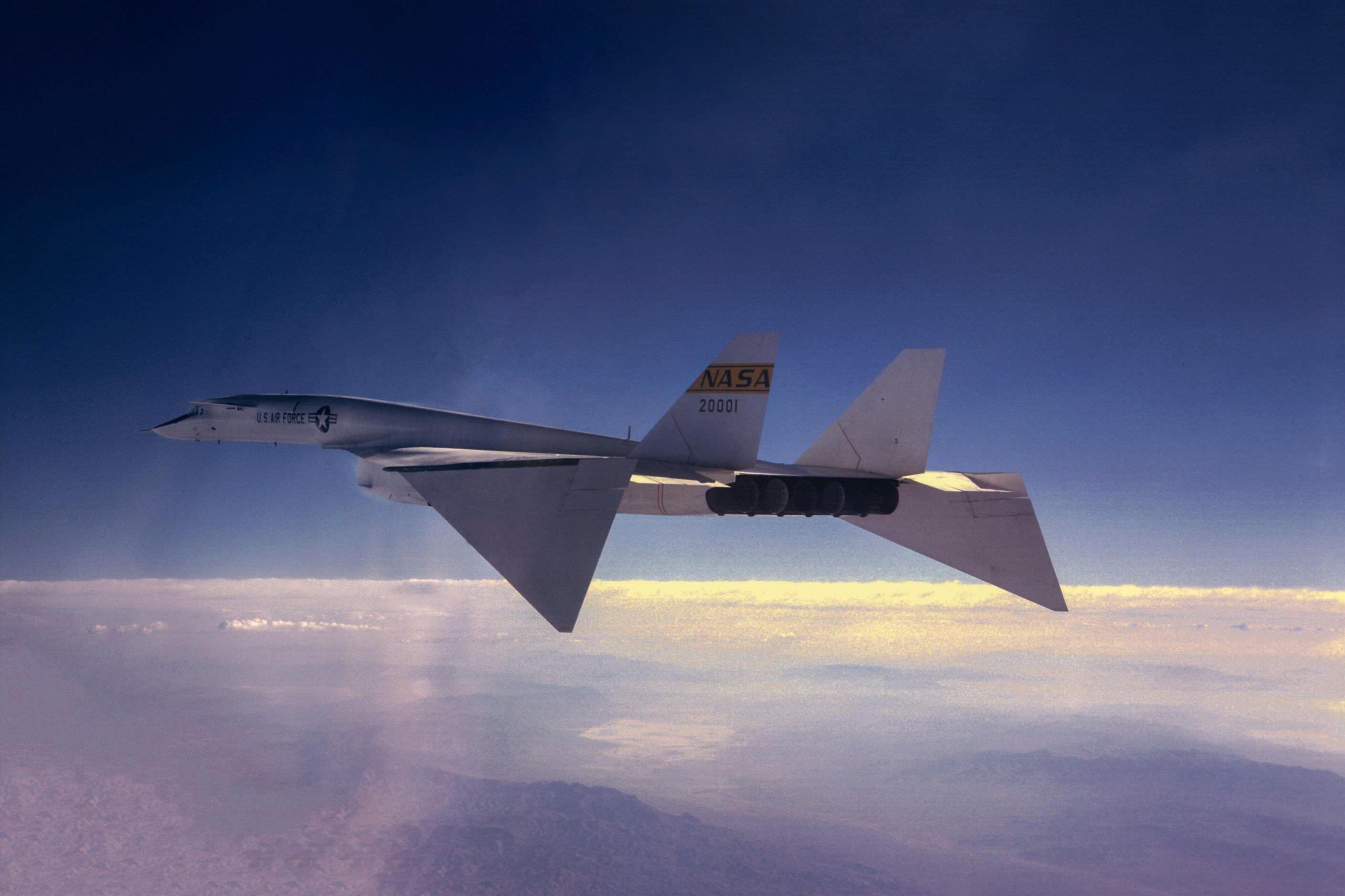 XB70 Valkyrie, Mach 3 testbed r/nasa