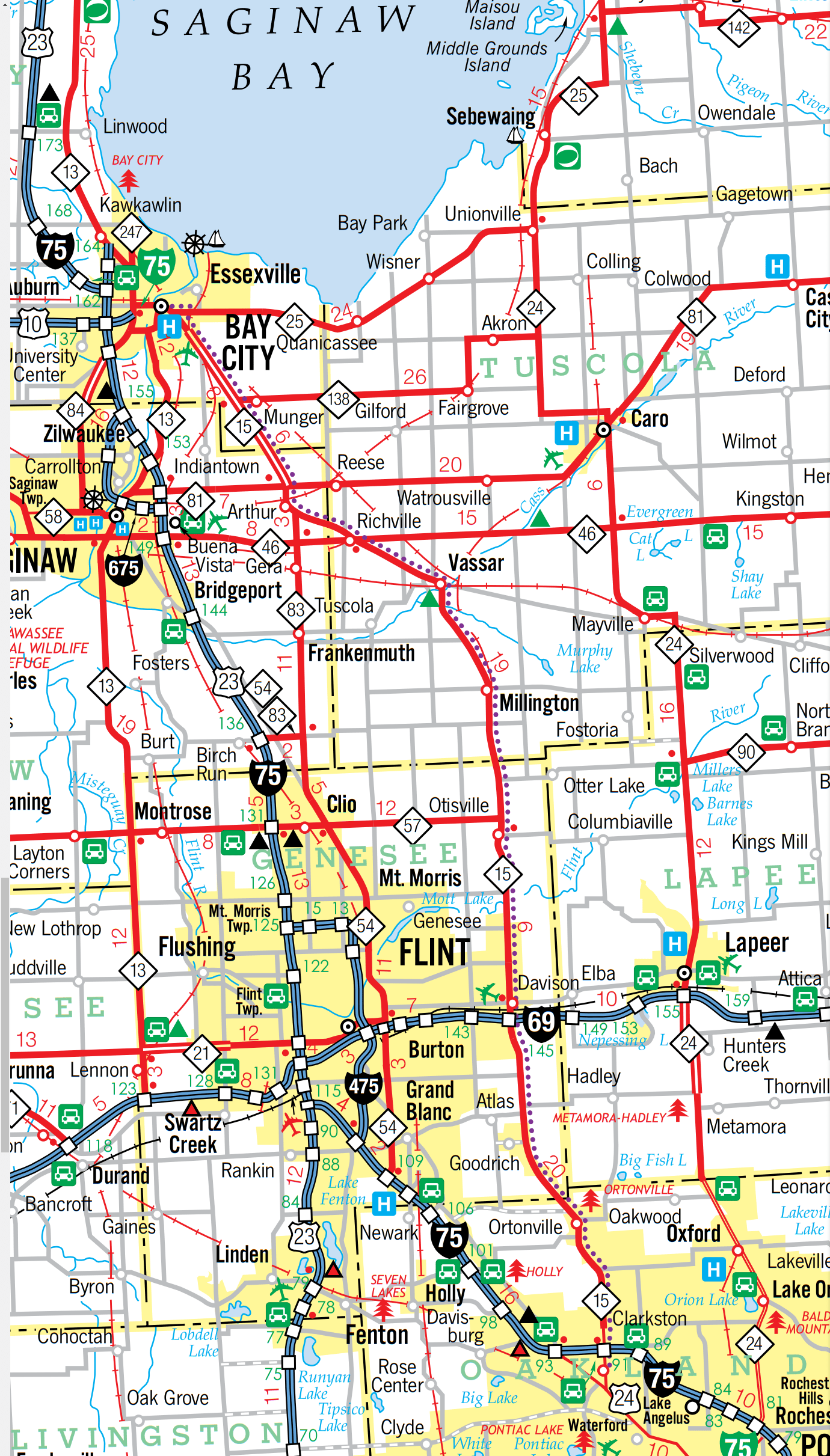 Since we're up to 54 subscribers, I've decided to post a map of the