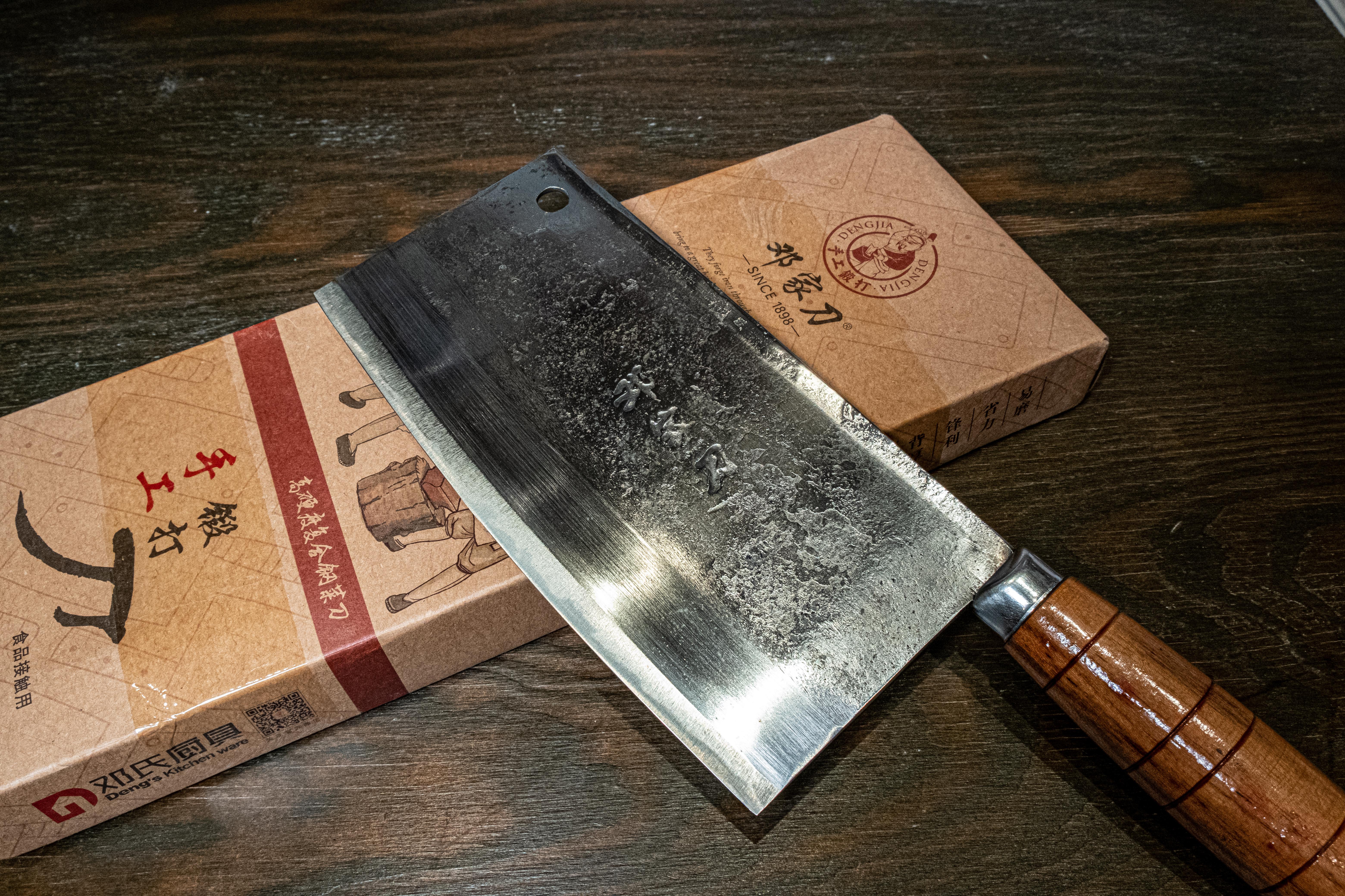 NKD Deng TA02 Chinese Cleaver i didnt like the finish, so i polished