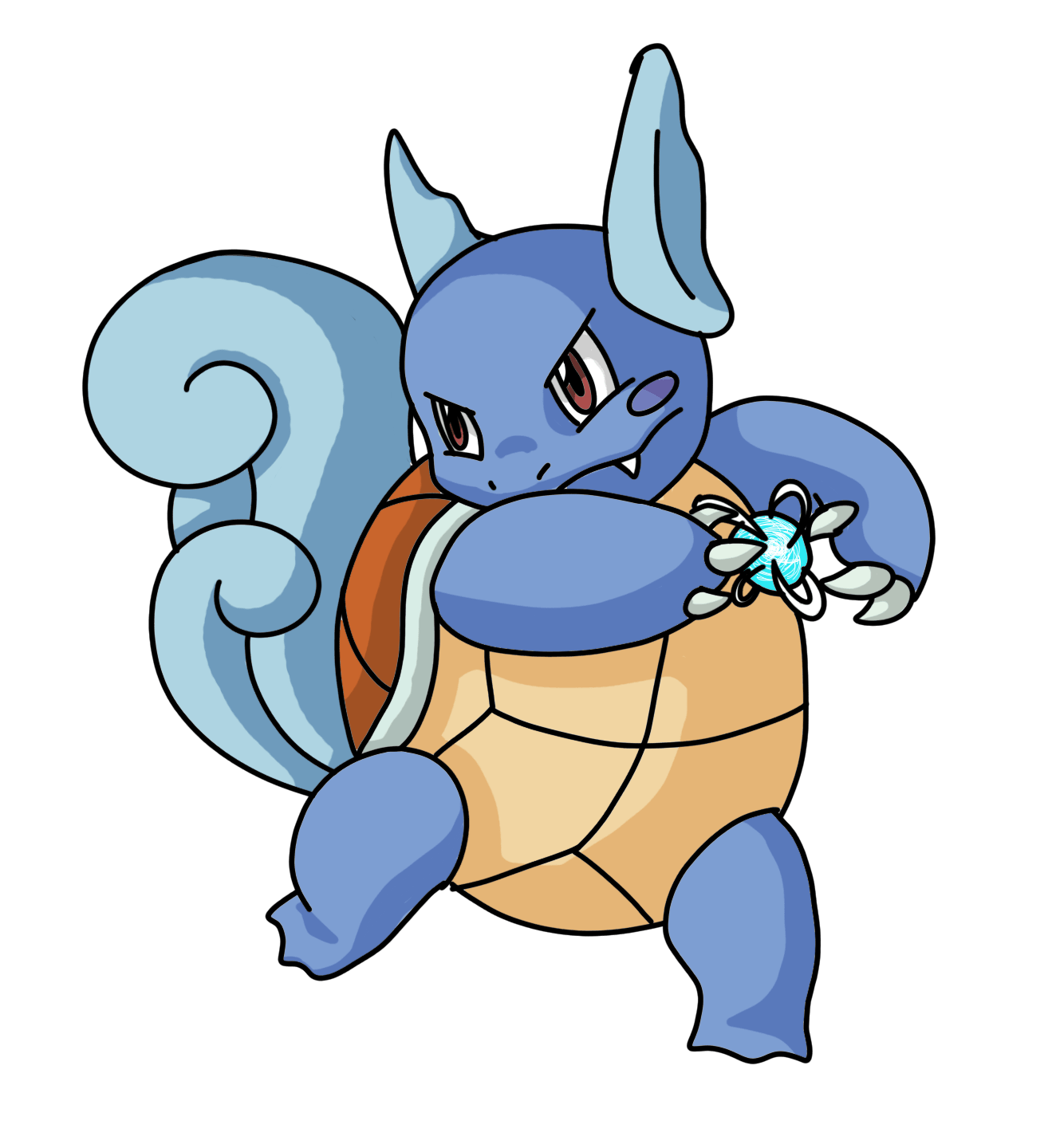What level does wartortle evolve in pokemon sword