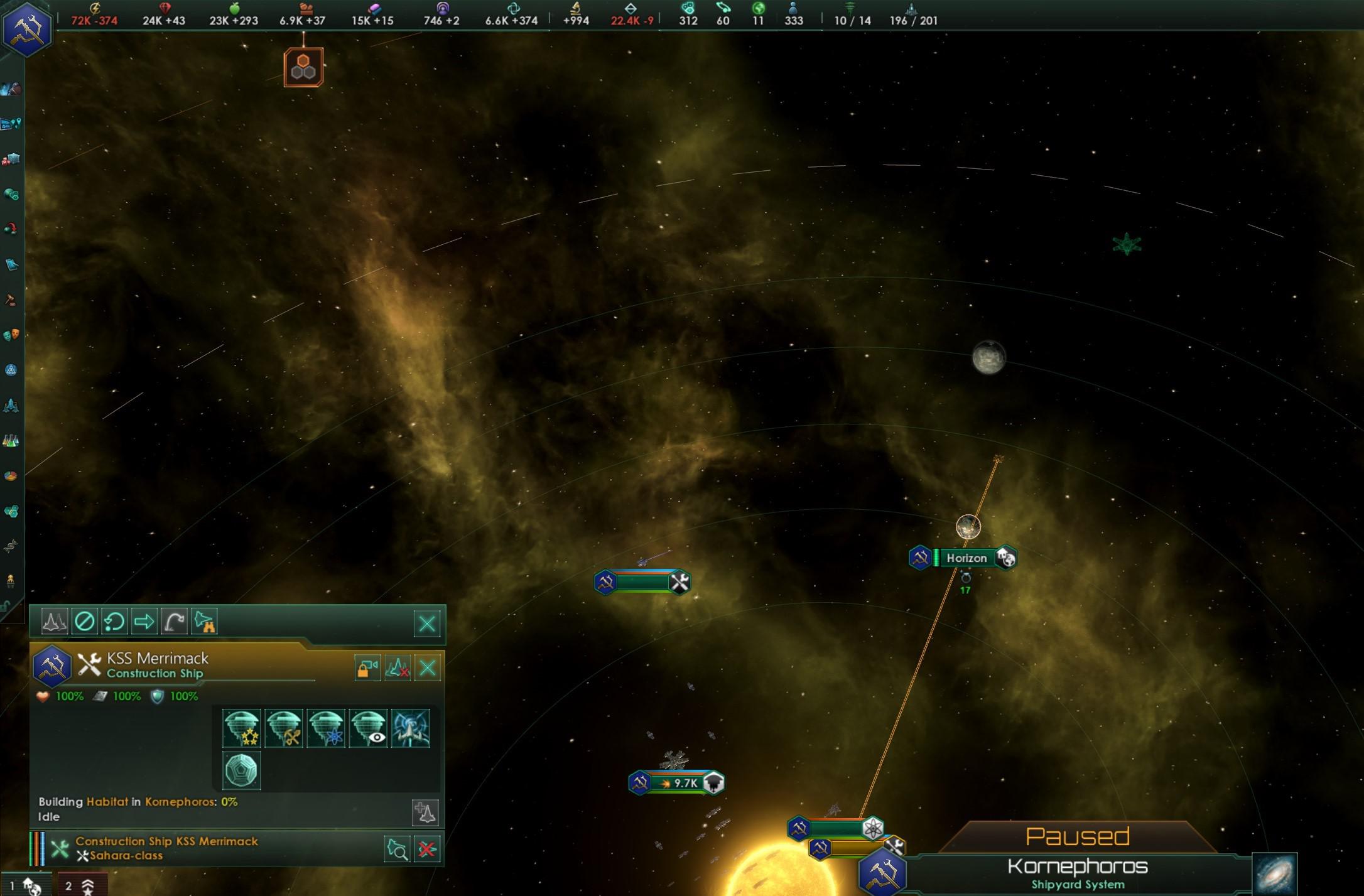Habitats aren't being built in the right location? Happens in every