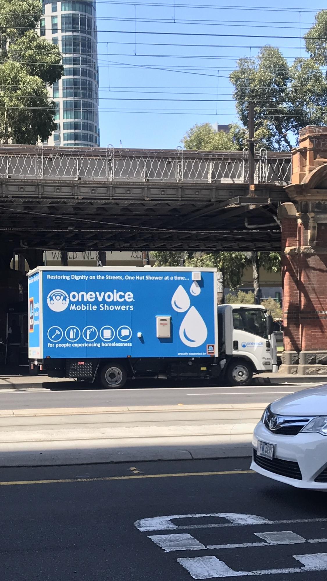 Did you know there’s a Mobile Shower truck for the homeless in