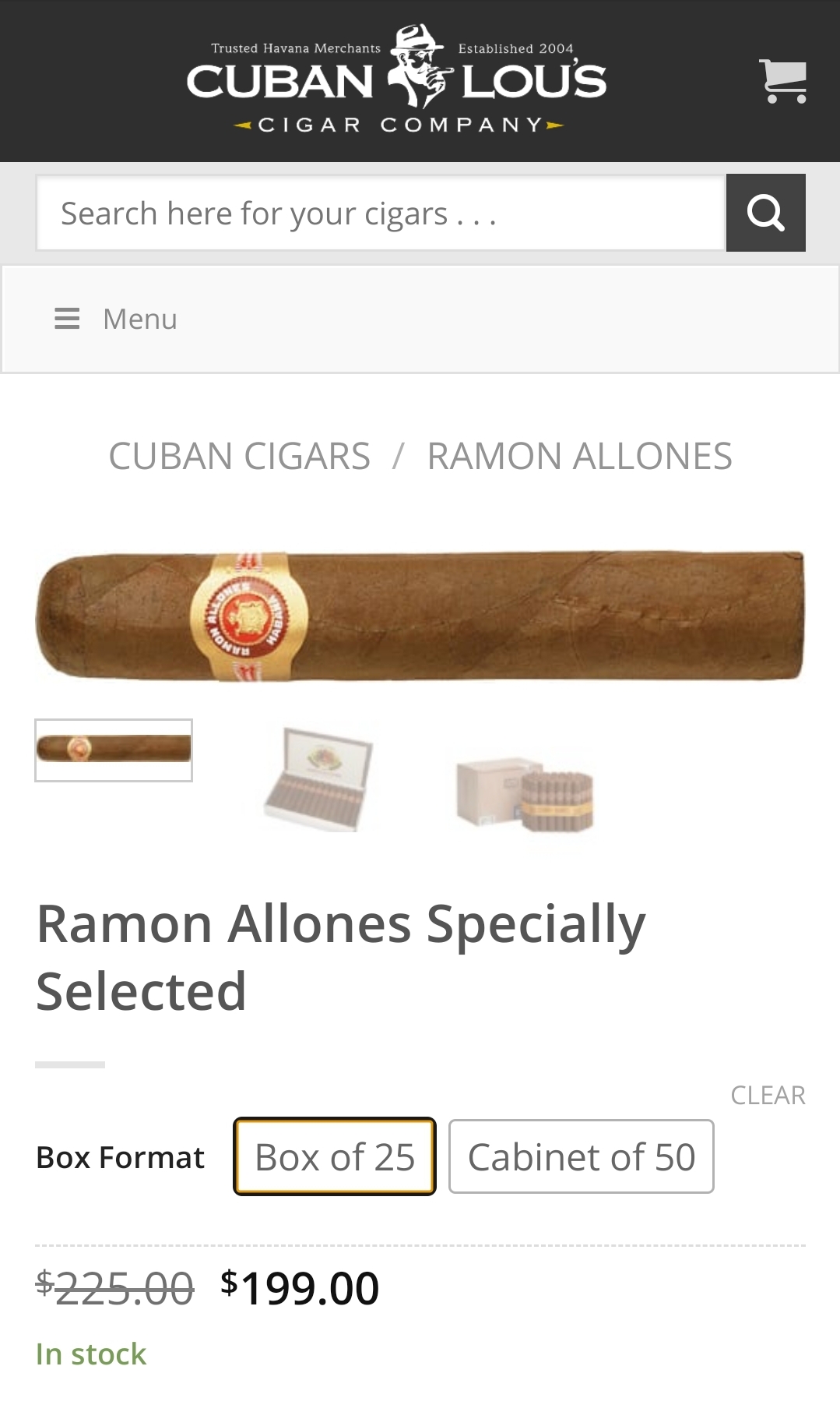 Cuban Lou's RASS in a box of 25 and on sale! r/cigarpromos