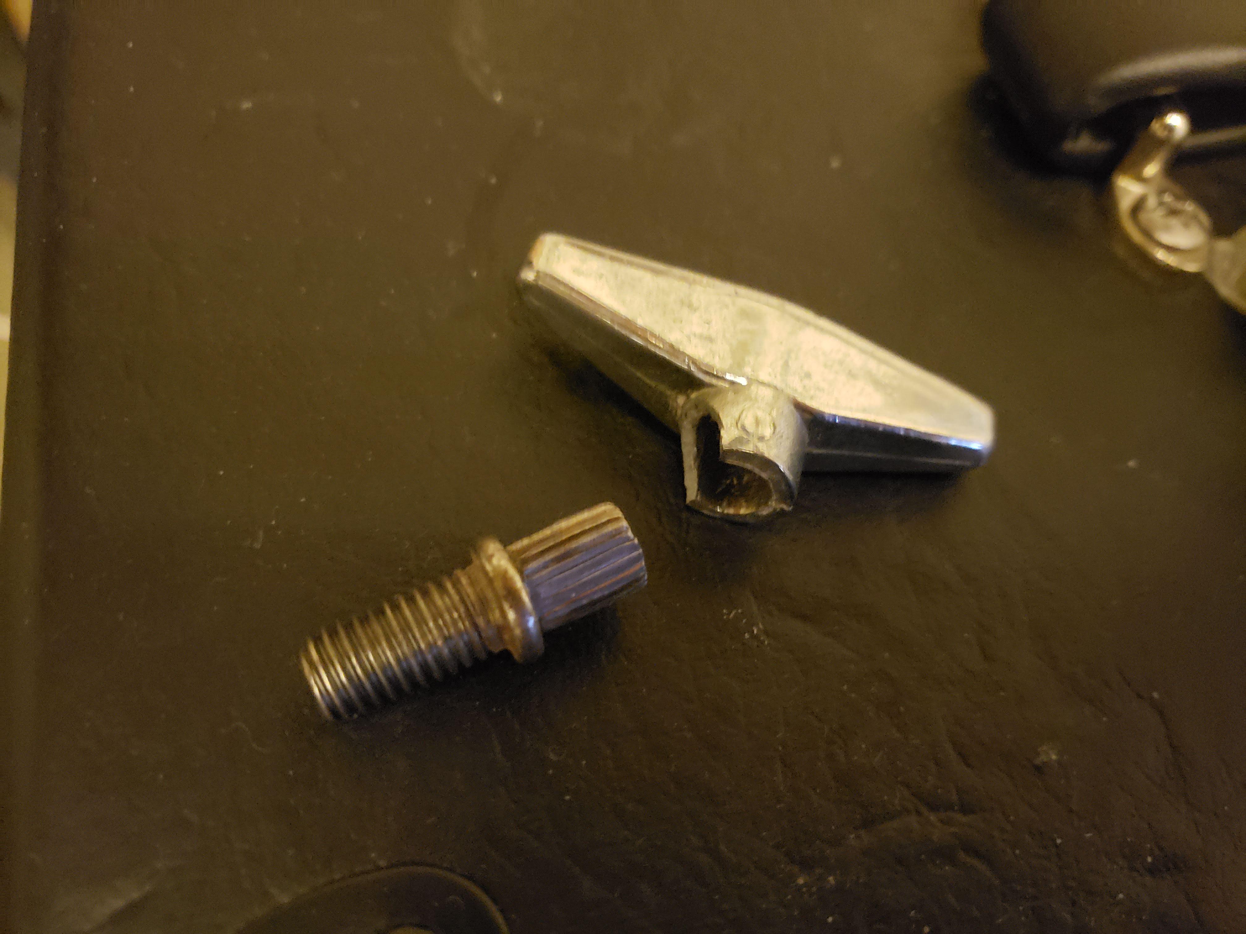 How can I replace this SP cymbal stand wing screw? r/drums