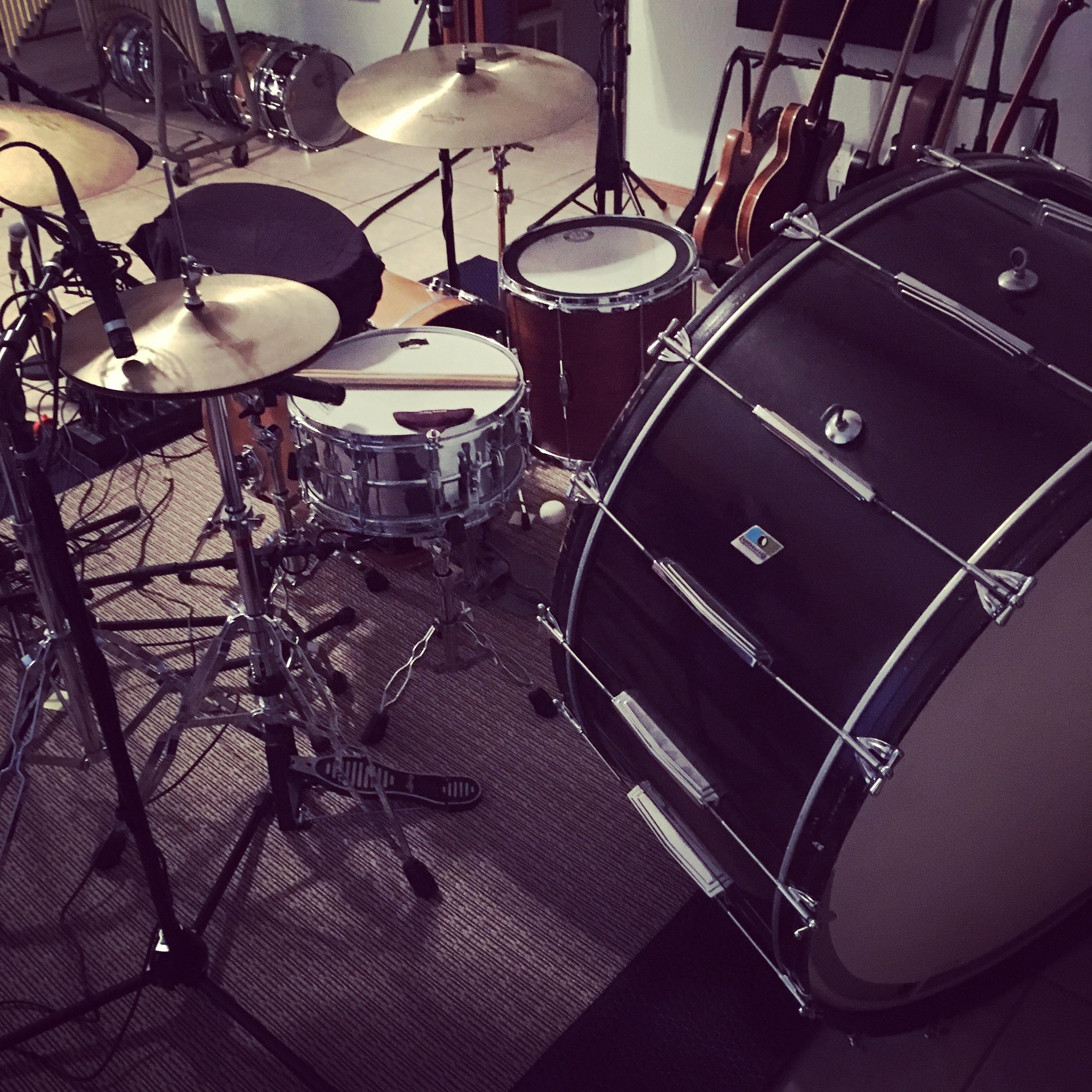 Bought a Ludwig 40” concert bass drum...just because...6.5x14