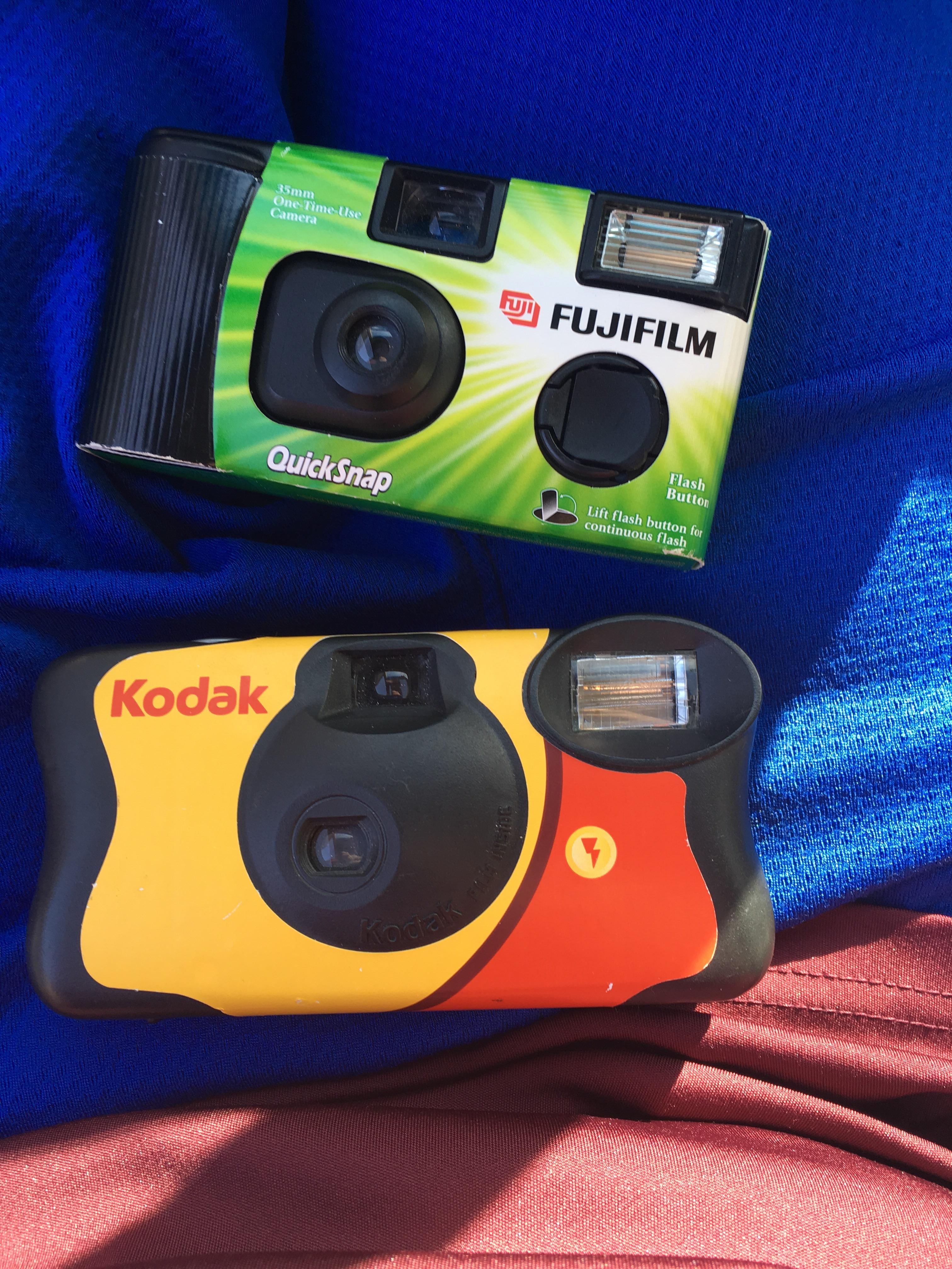 Found 2 old disposables that I believe are from a missions trip I took