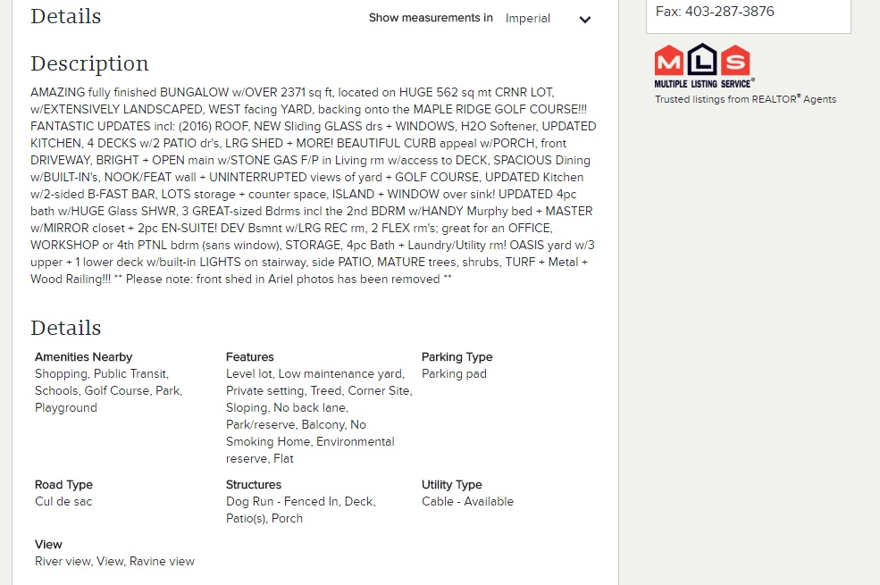 AMAZING real ESTATE description GORE r/Calgary