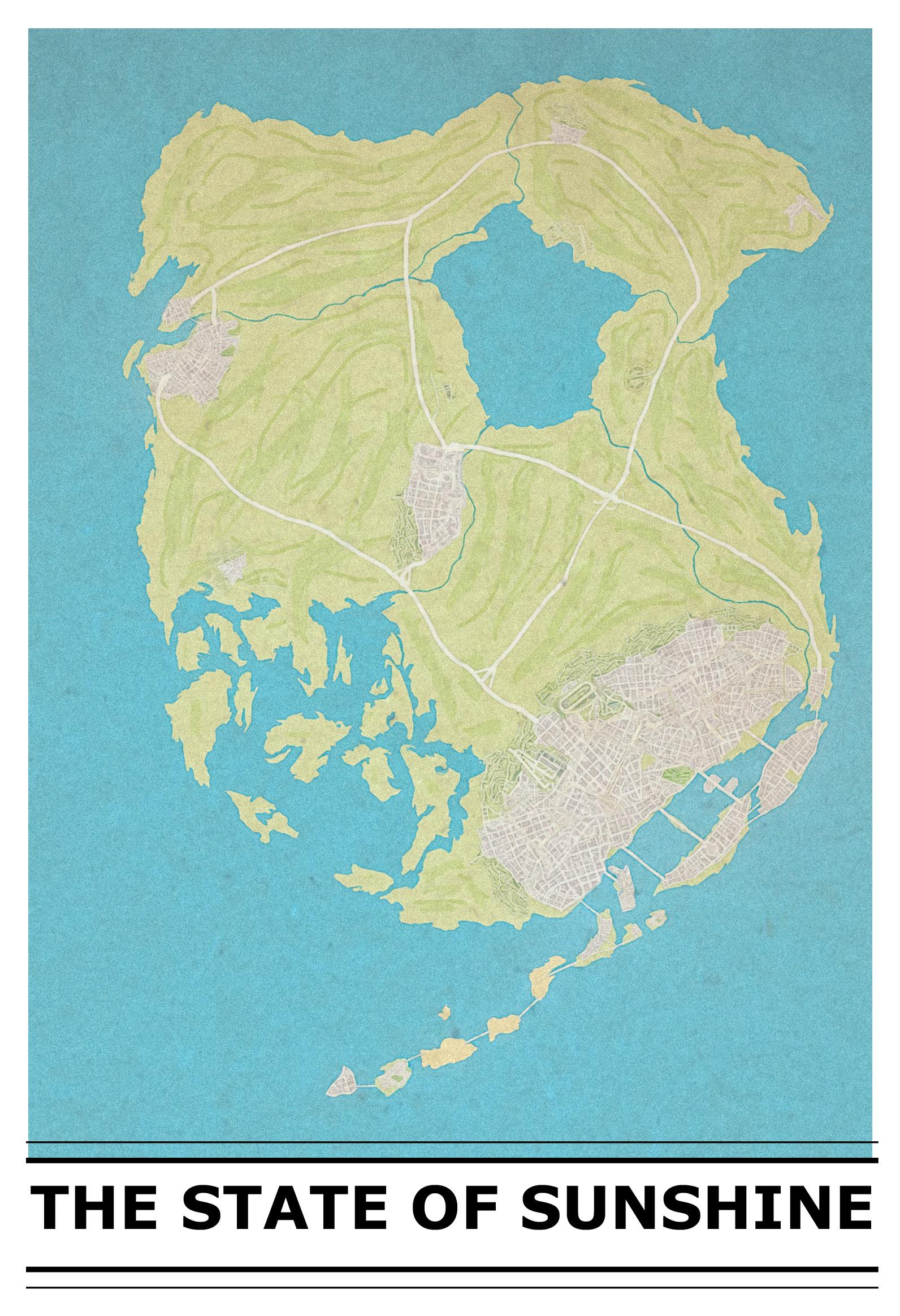 to The State of Sunshine, Home to the cities of Cottonmouth