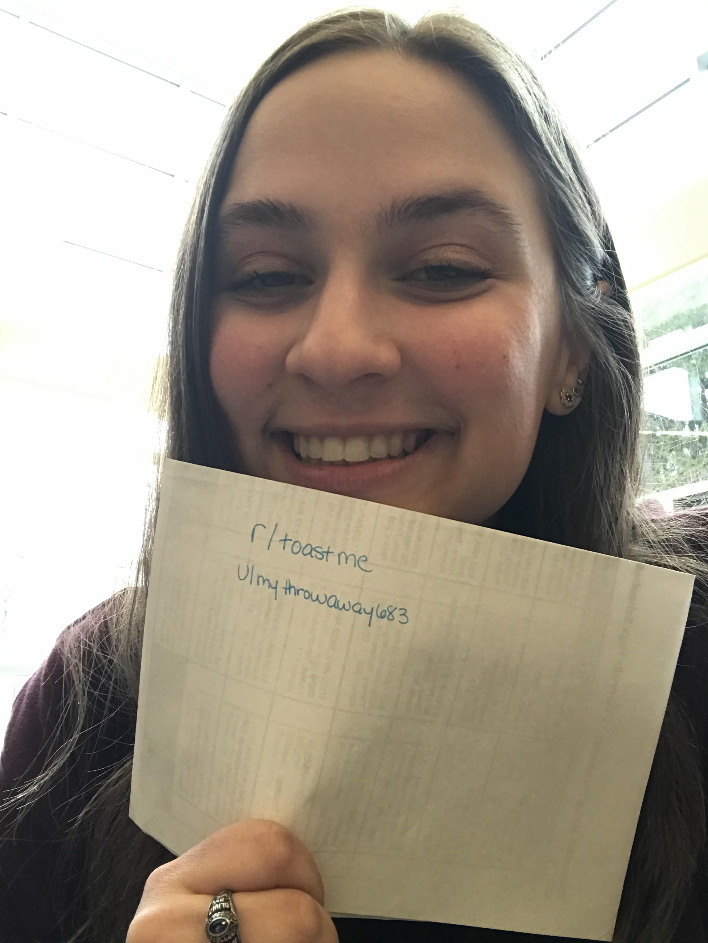 This subreddit is very cute & i wanted to give it a try, please toast