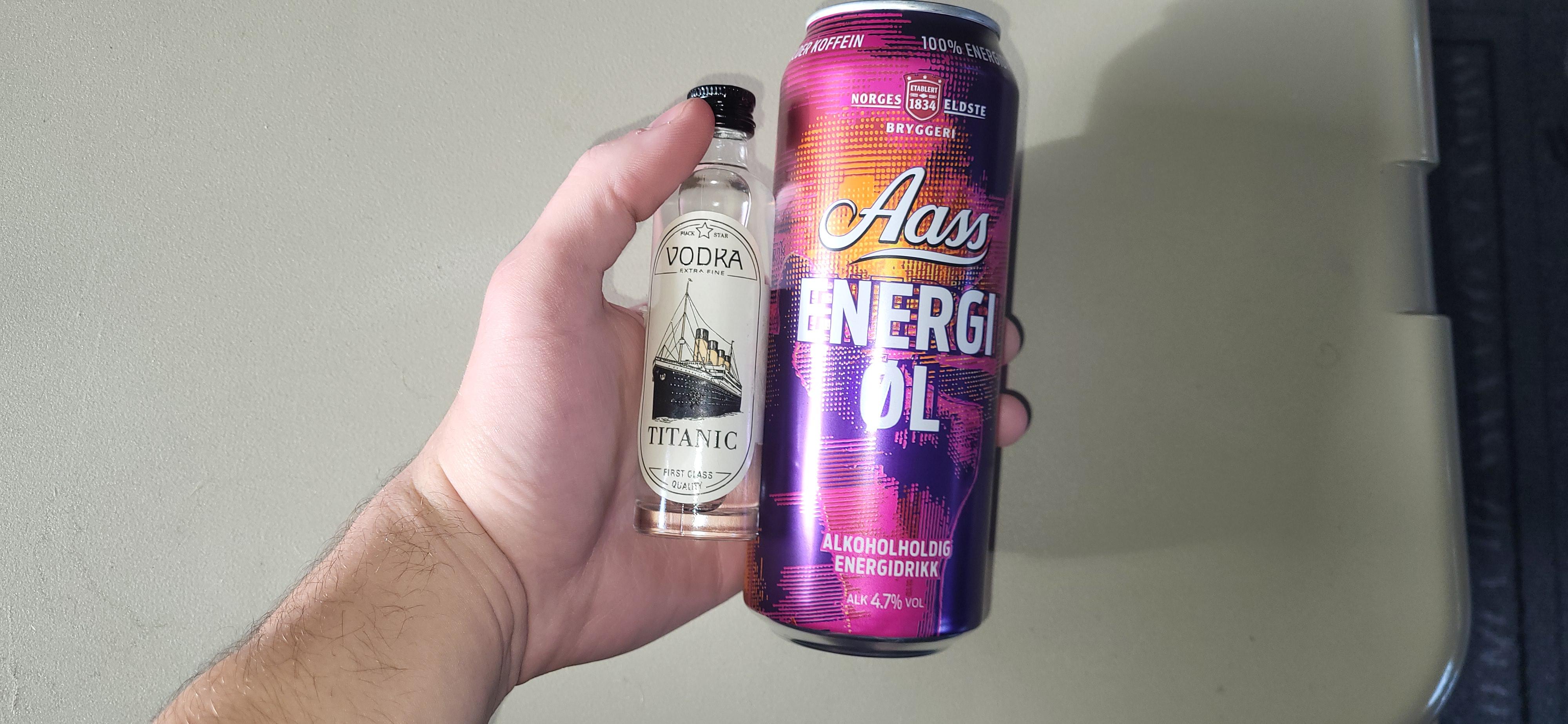 Vodka redbull anyone?