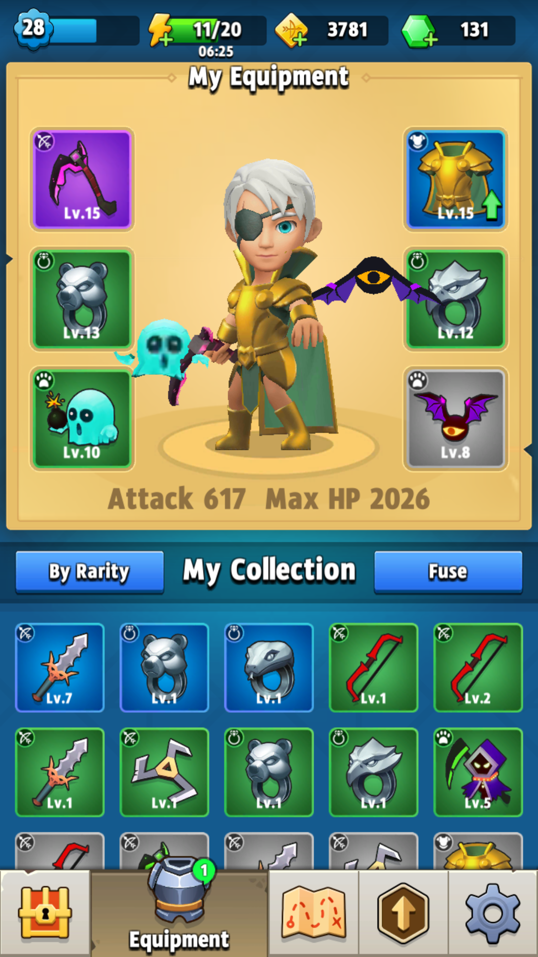 Best equipment? r/Archero