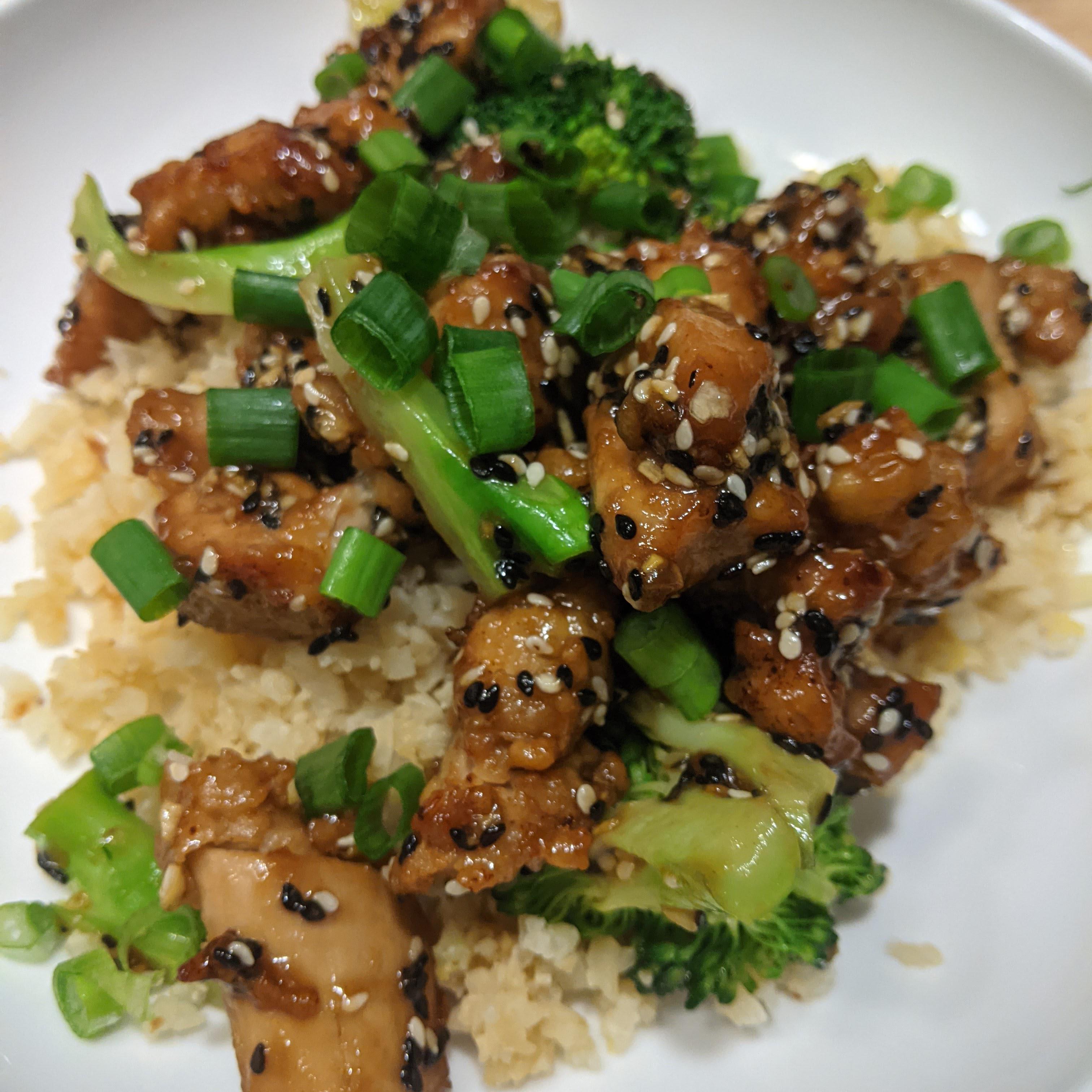 Keto Sesame Chicken r/ketorecipes