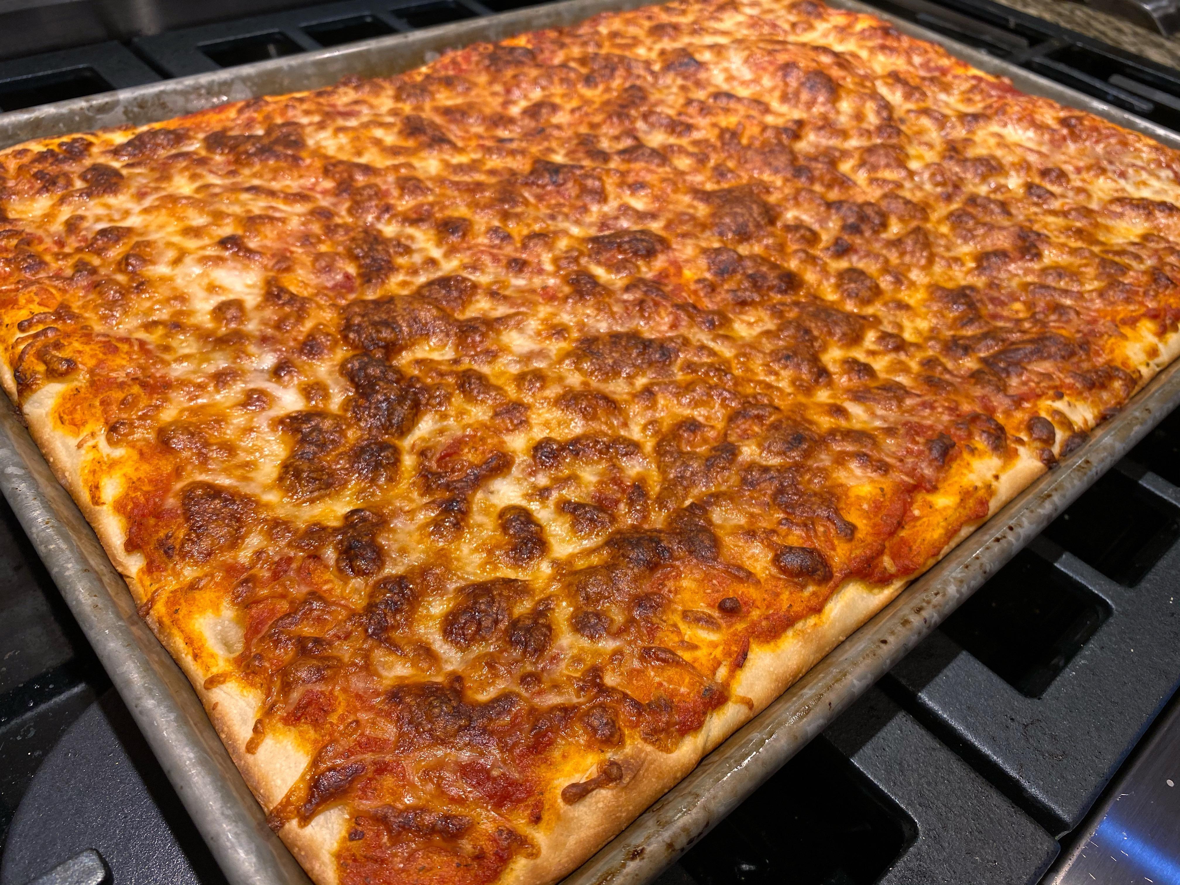 Sheet Pan/Grandma Pizza r/Pizza