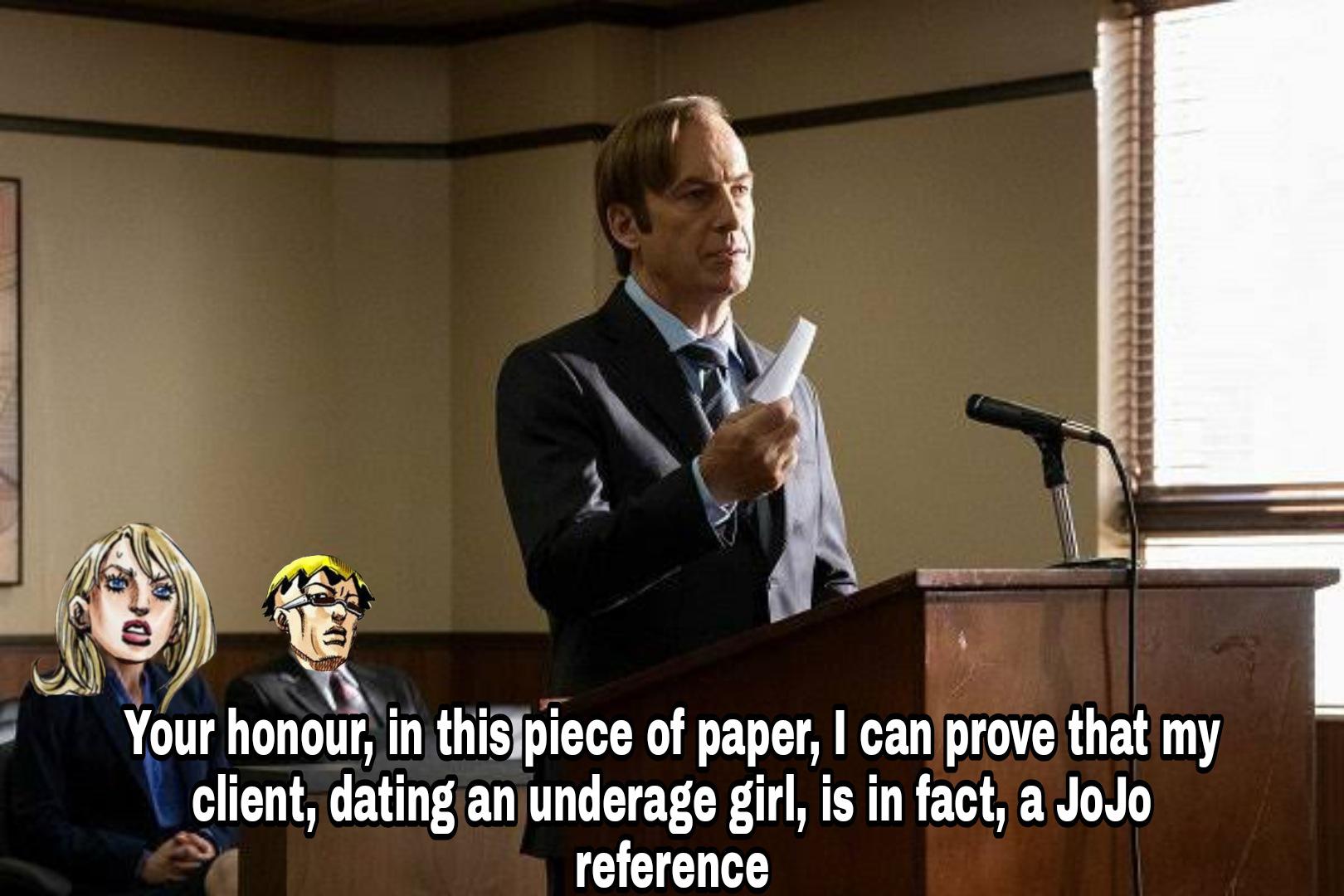 Age is just a number, and prison is just a room r/ShitPostCrusaders