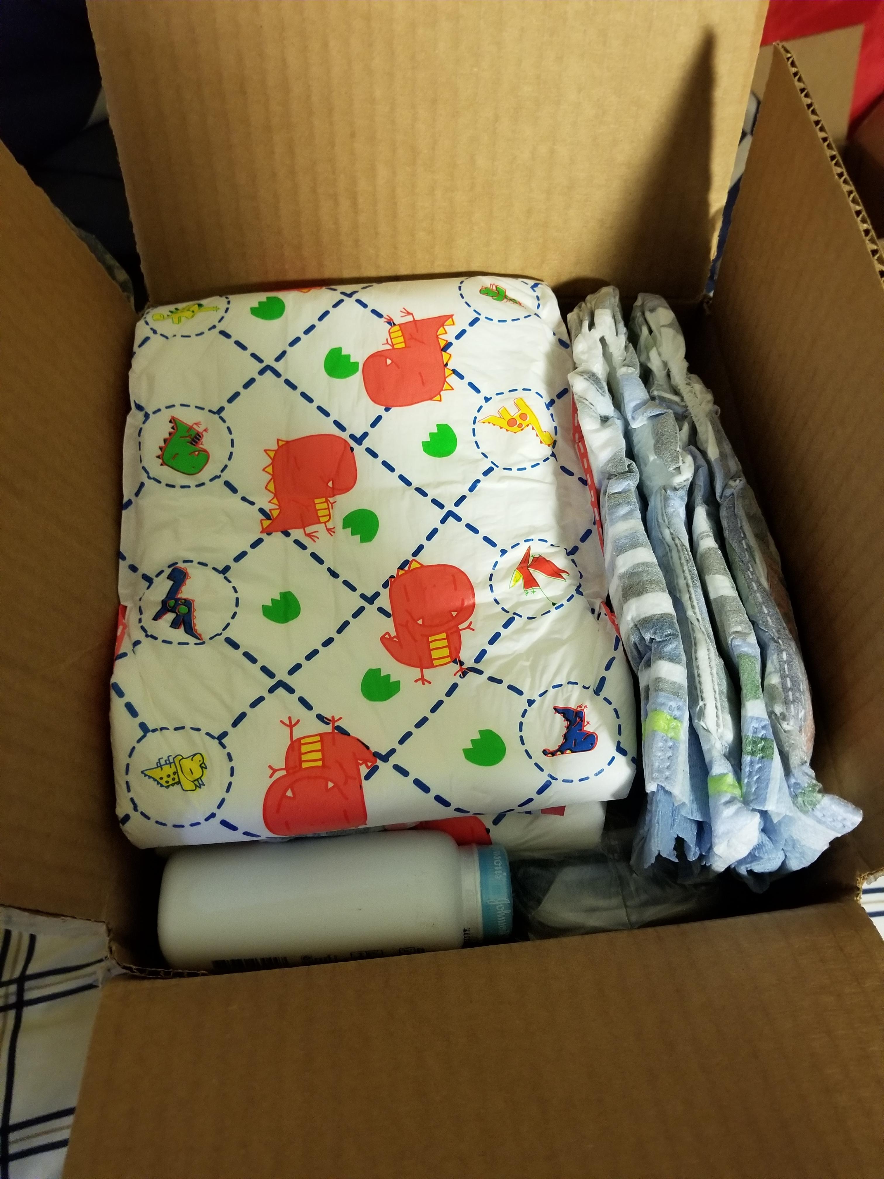 MY DIAPER BOX IS FULL AGAIN D r/ABDL