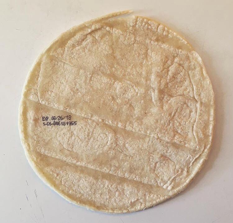 This expiration date printed on a tortilla r/mildlyinteresting