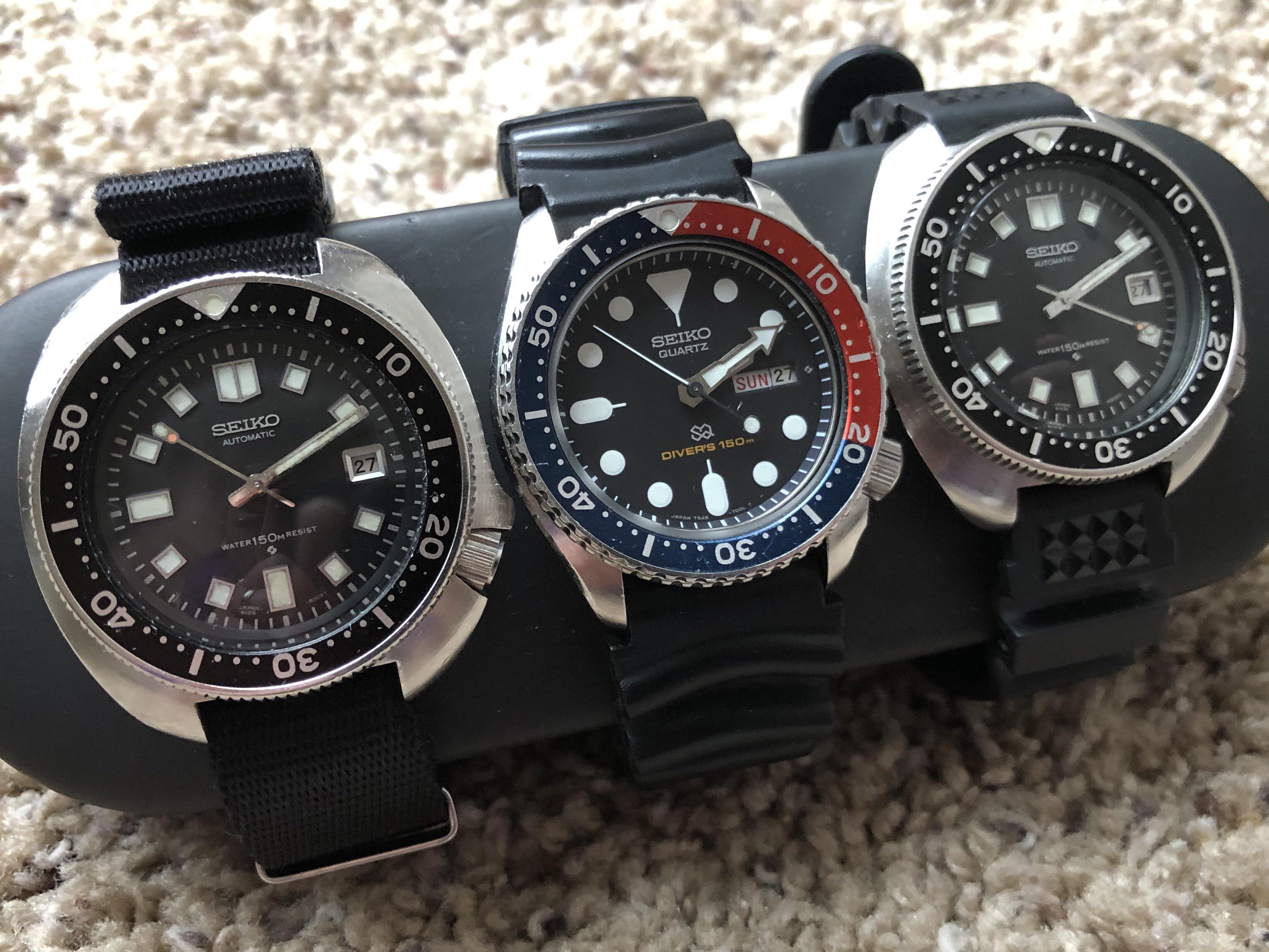 [Seiko] Vintage Divers 6105’s and 7548 r/Watches