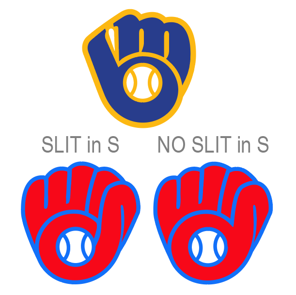 Which baseball glove logo do you like better? r/logodesign