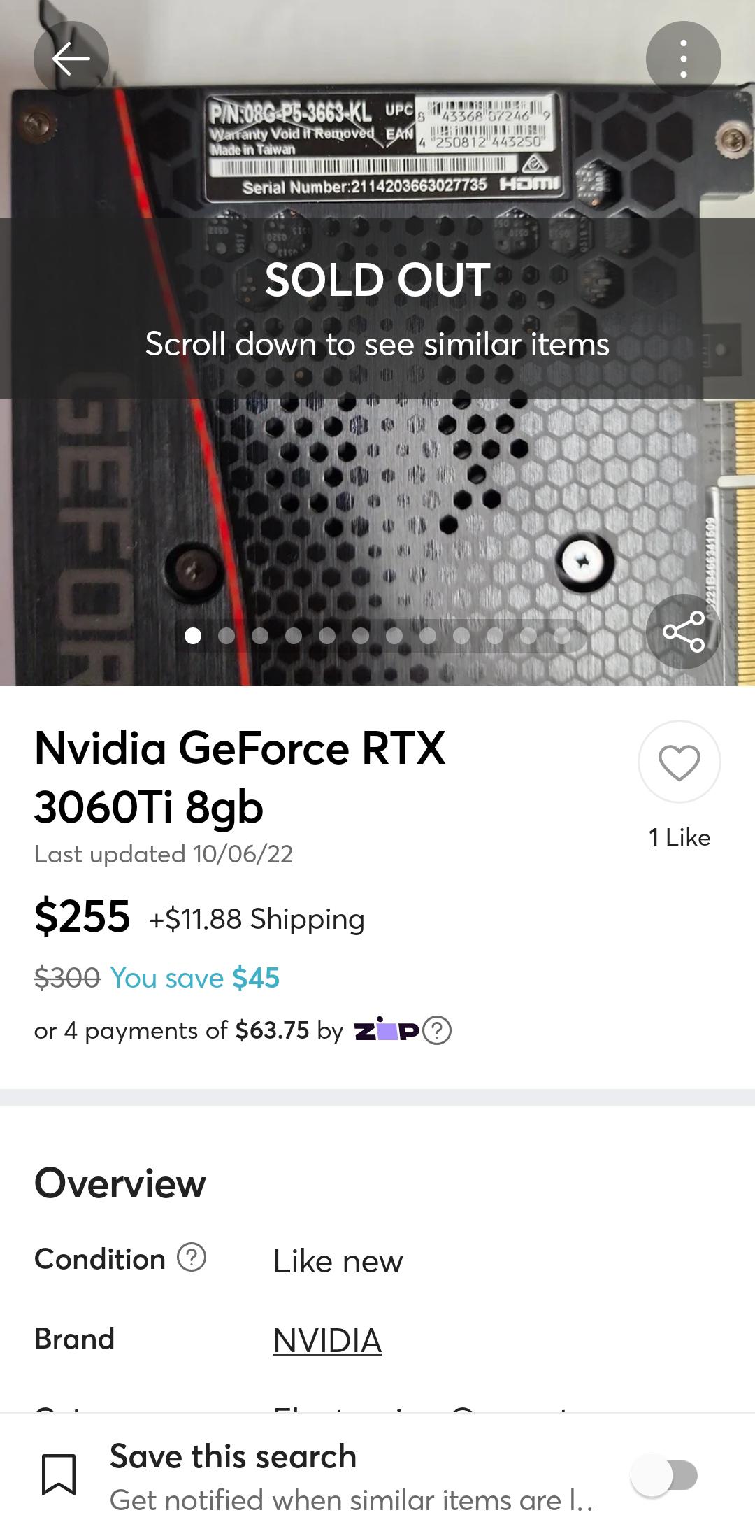 Does anyone know how this seller continues to sell 3060 ti's for such