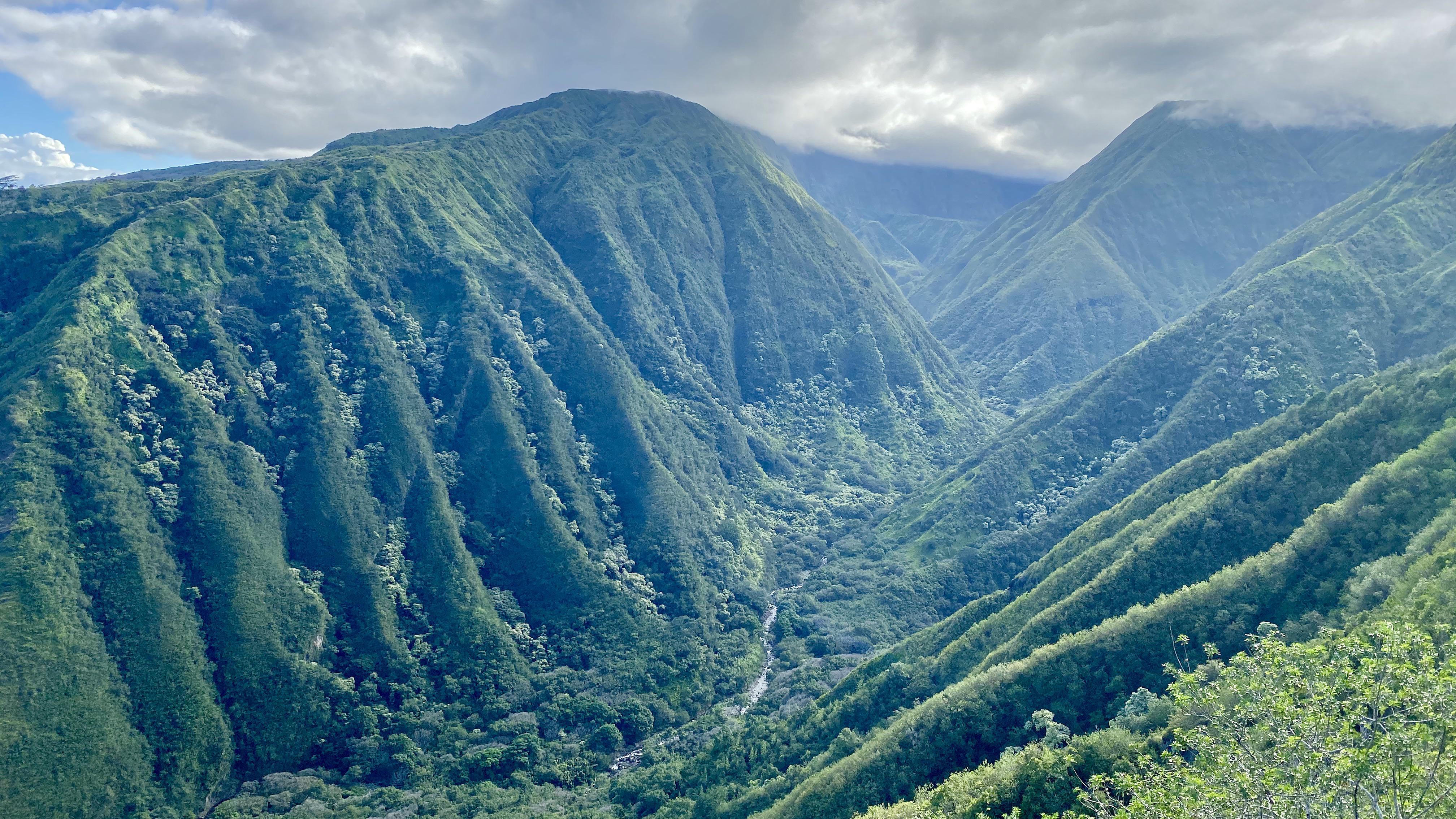 Hiking up the Waihee Ridge Trail, Wailuku, Maui, Hawaii, USA r/hiking