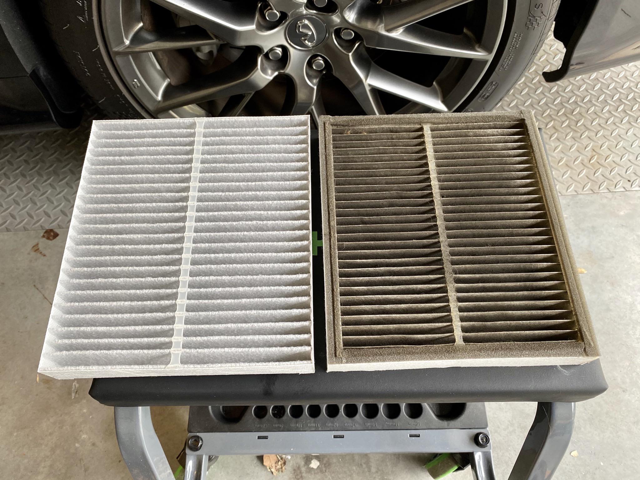 This weekend’s project In cabin air filter replacement. 106k miles
