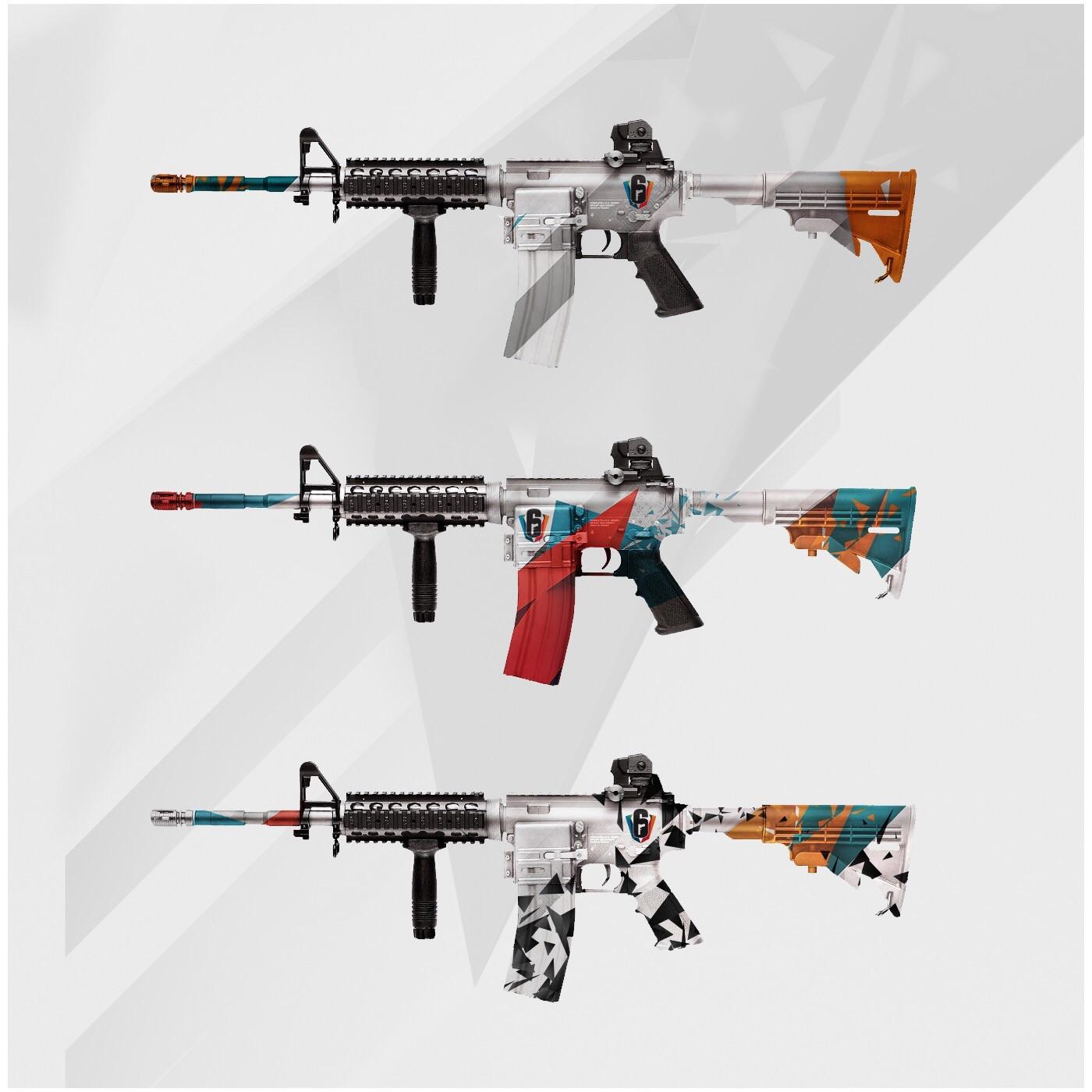 Six Invitational VIP skin concepts Rainbow6