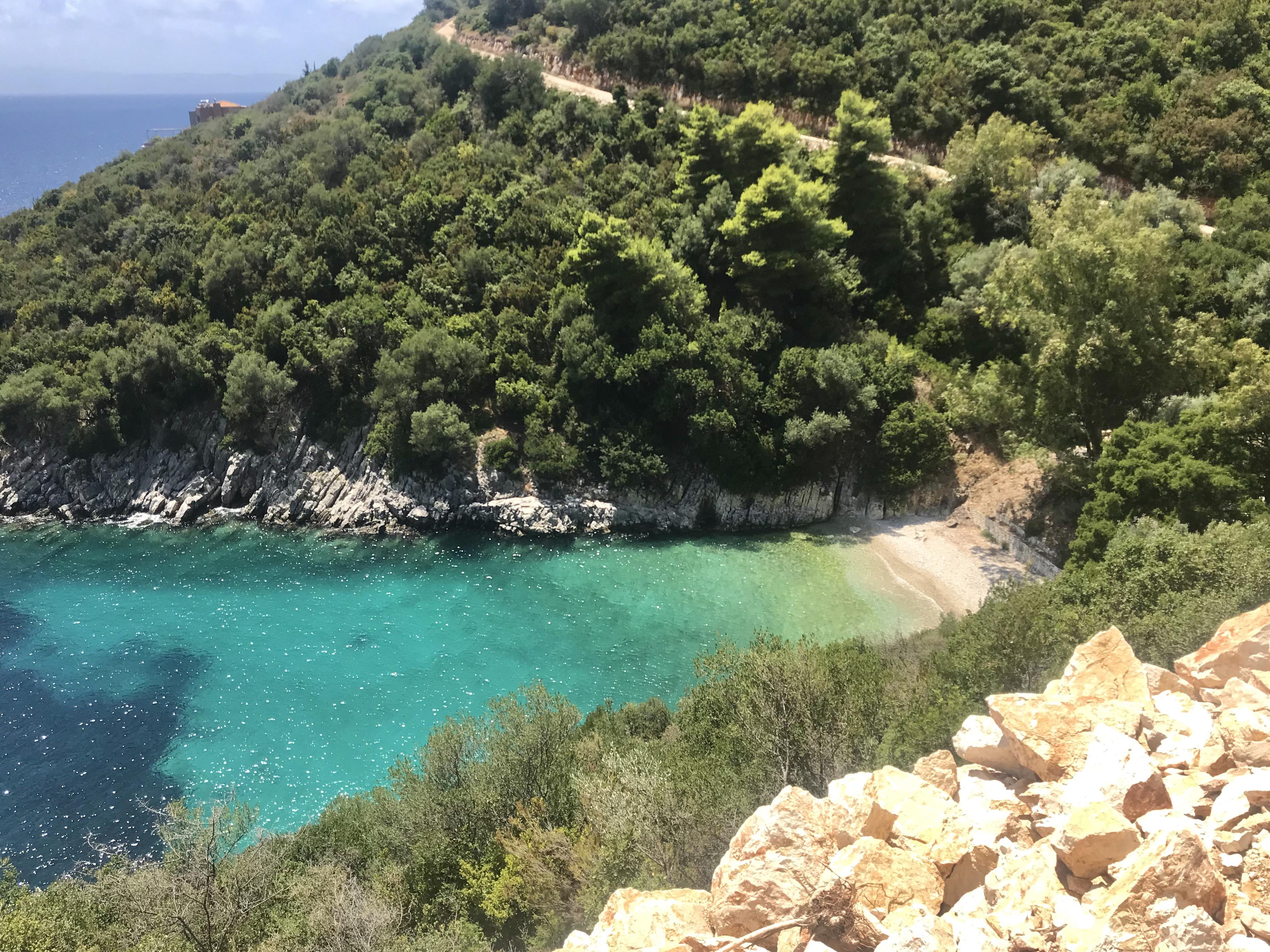 Lefkada Όρμος Ξυλοκερατίδι (Ksilokeratidi Cove) Beautiful Beach r