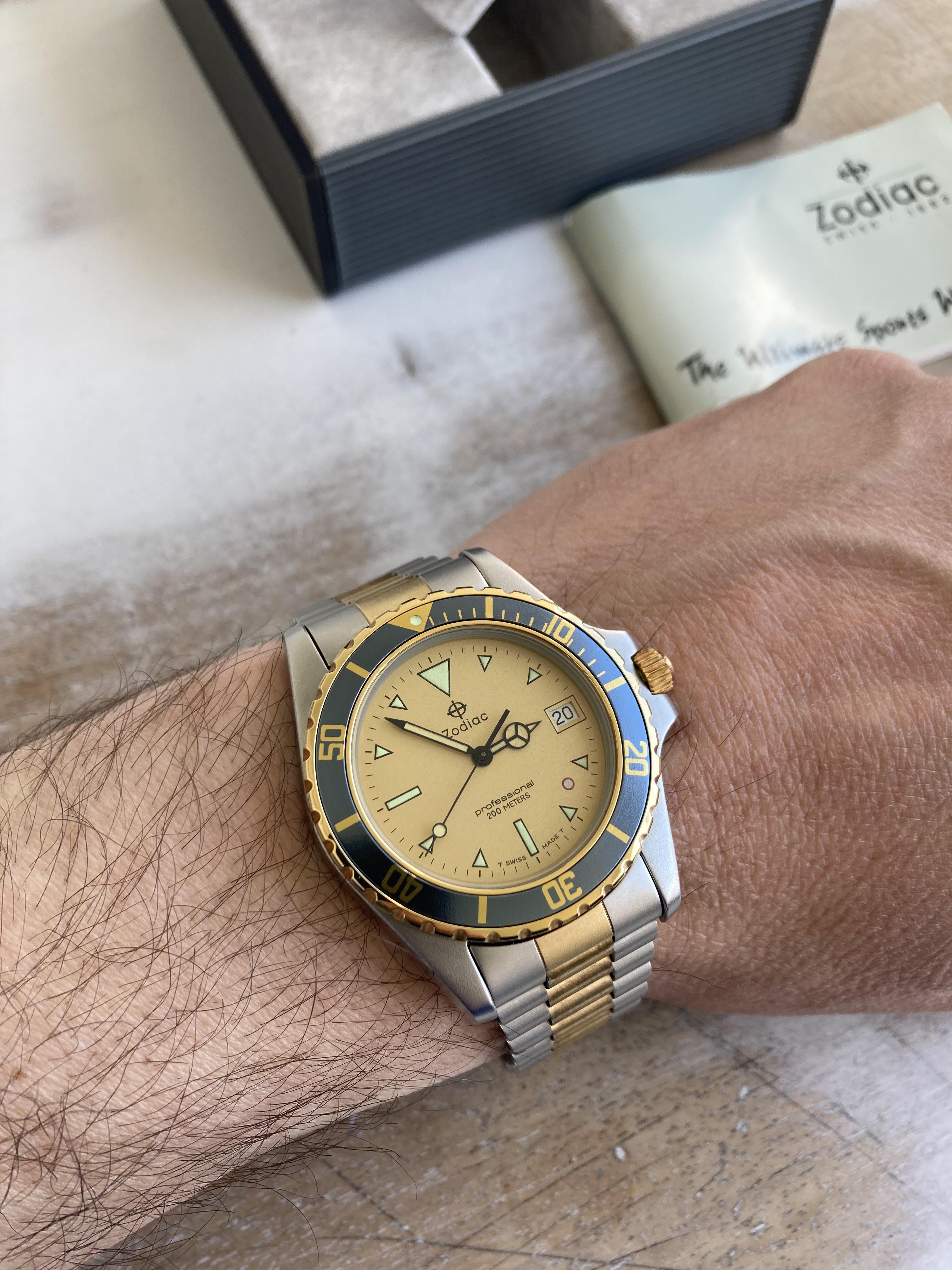 [WTS] Zodiac red dot diver r/Watchexchange