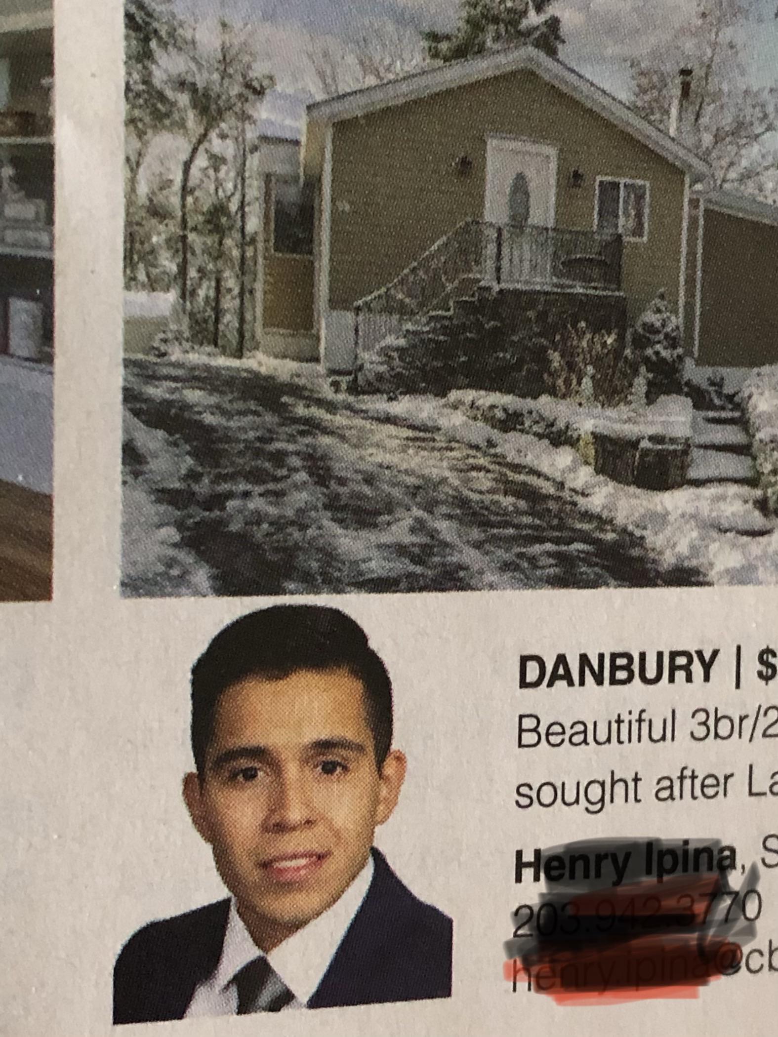 Connecticut real estate agent r/13or30