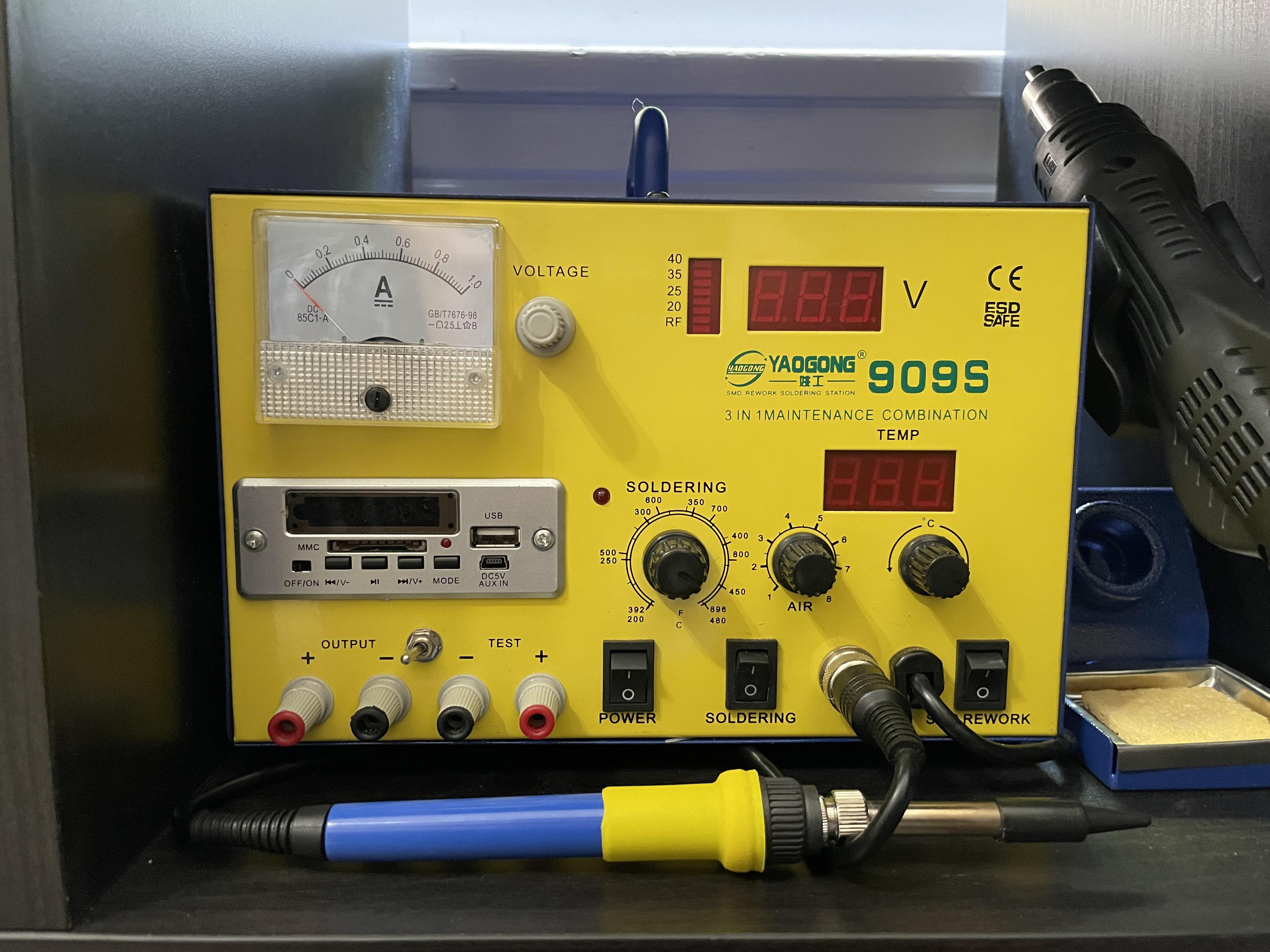 My soldering station has a built in power supply. Could I use this for