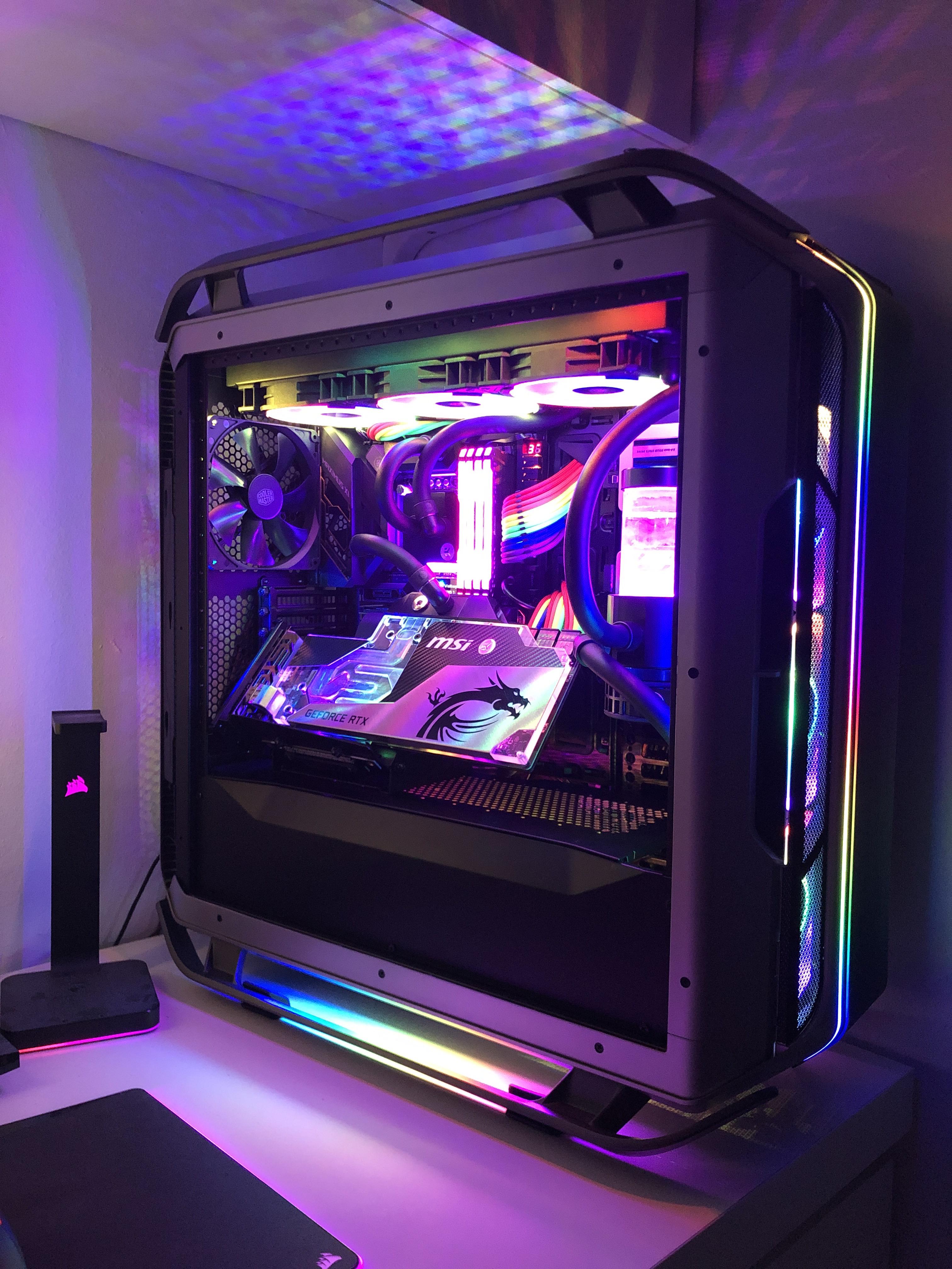 Cosmos C700M build Finally a case that fits 2x 420 rads r/watercooling