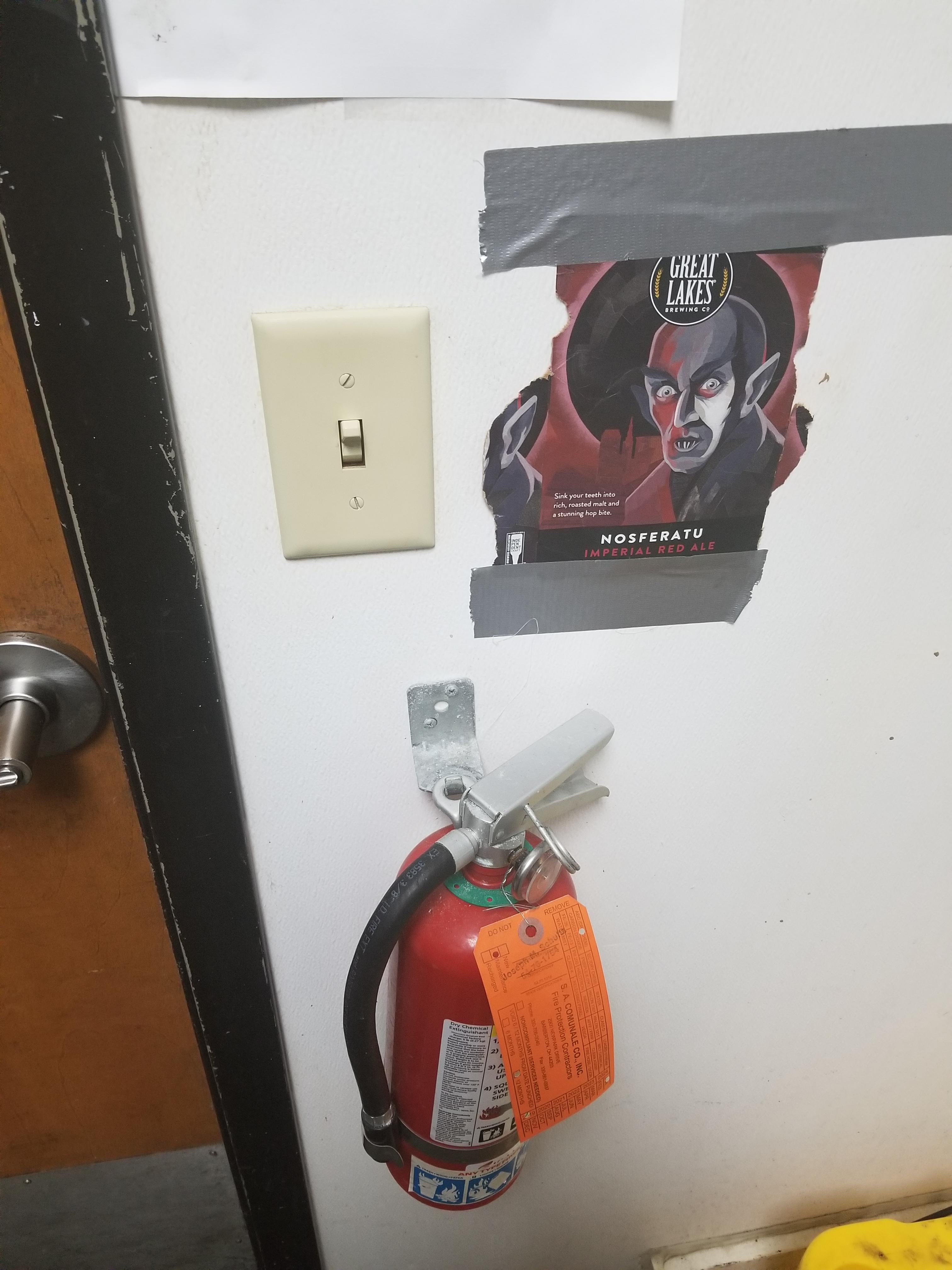 I've been wondering why the lights were flickering all day at work. r