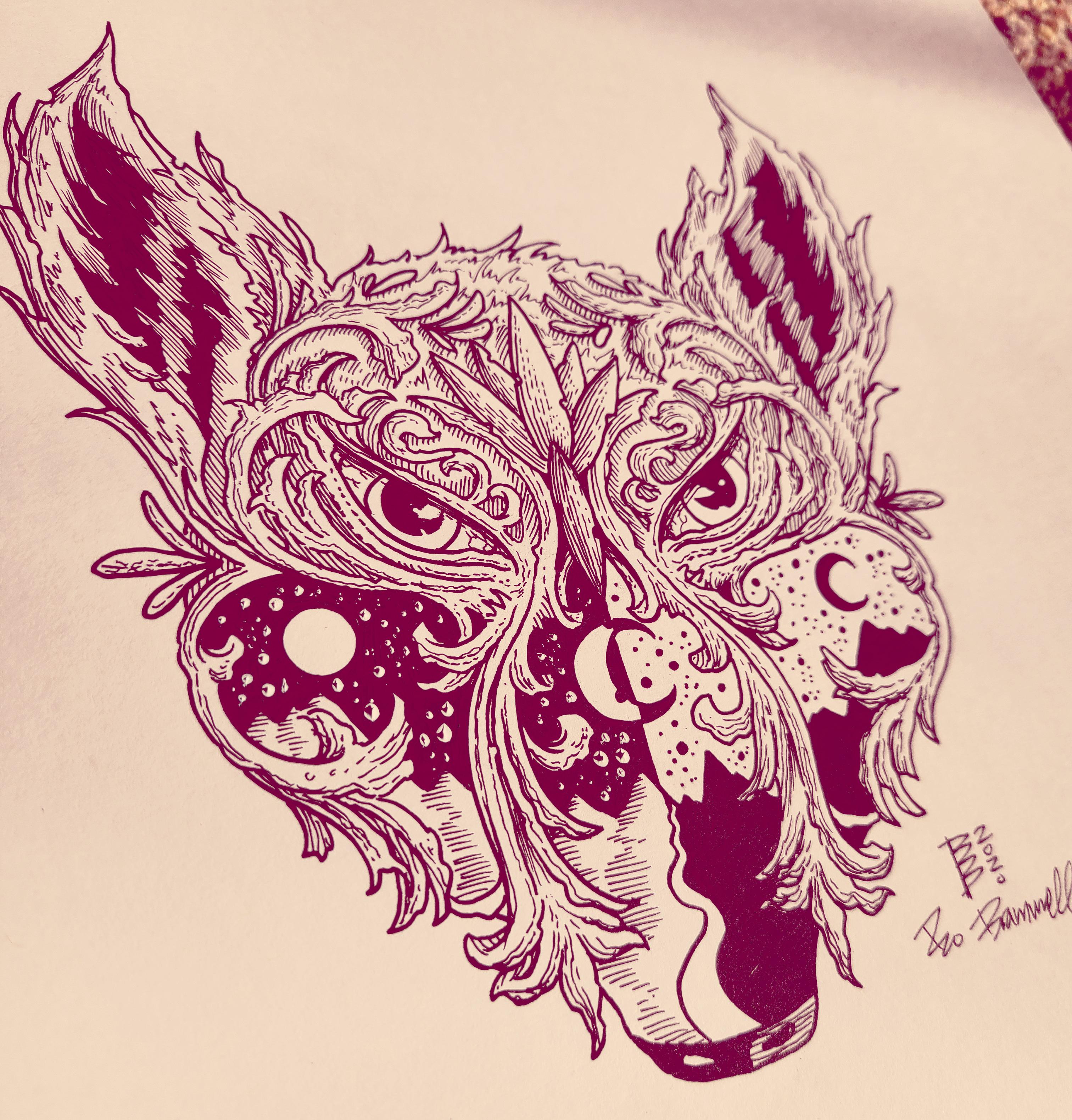 Tattoo Design Commission Digital Drawing & Illustration