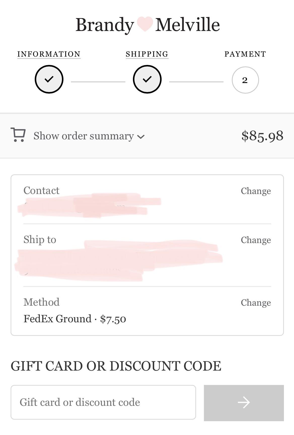 Promo code? r/BrandyMelville