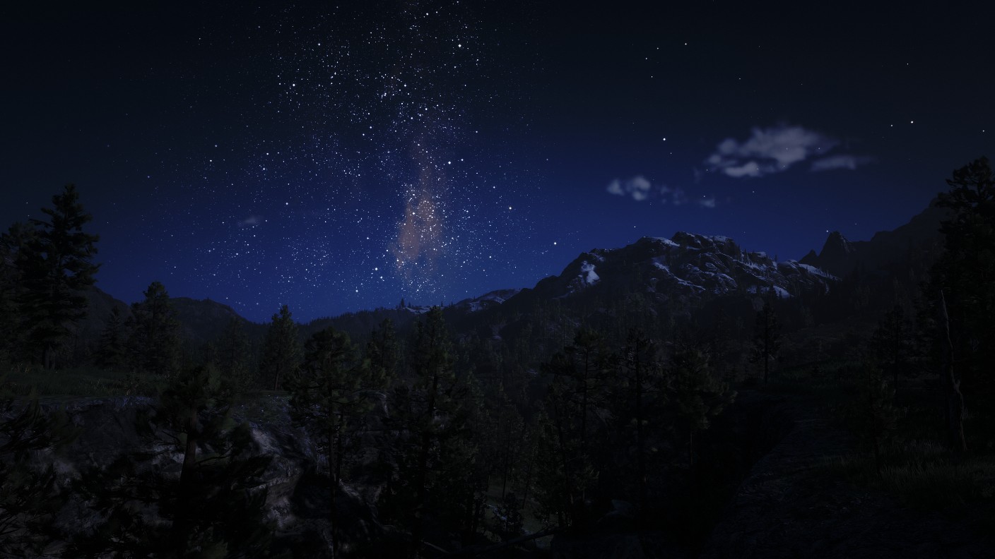 Nighttime in this game is stunning. r/RDR2