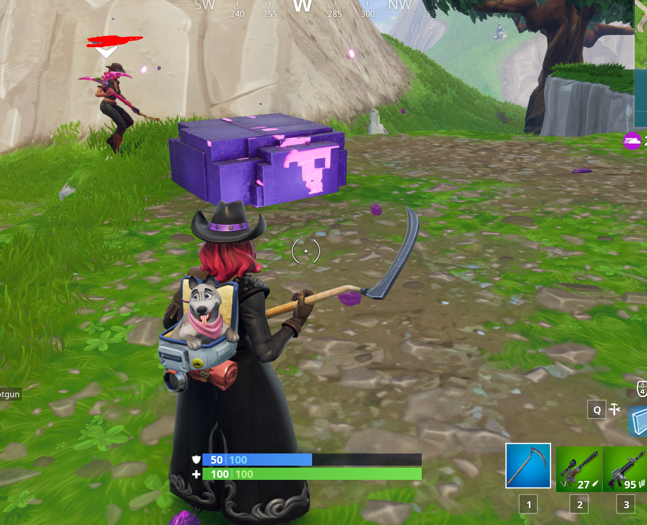 Cube monster spawner spawned underground r/FortNiteBR
