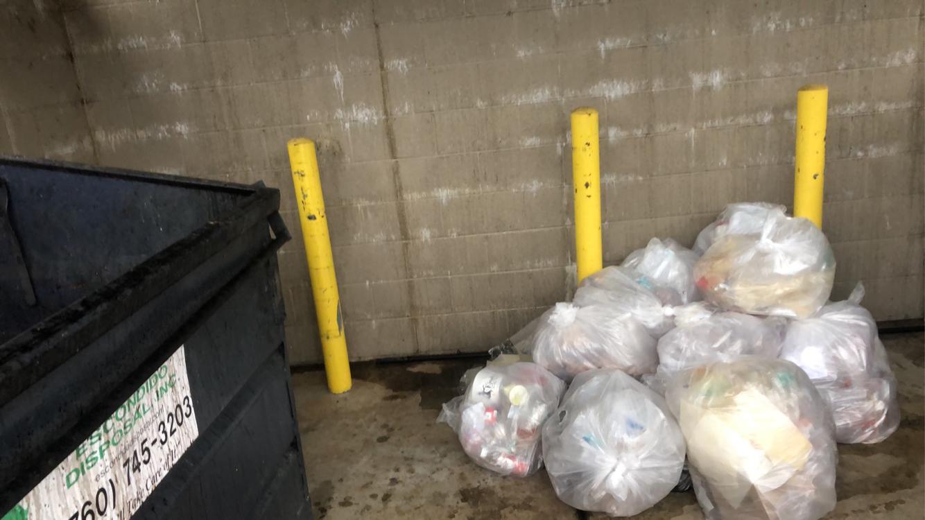 Does anyone else’s trash service do this to them? r/starbucks