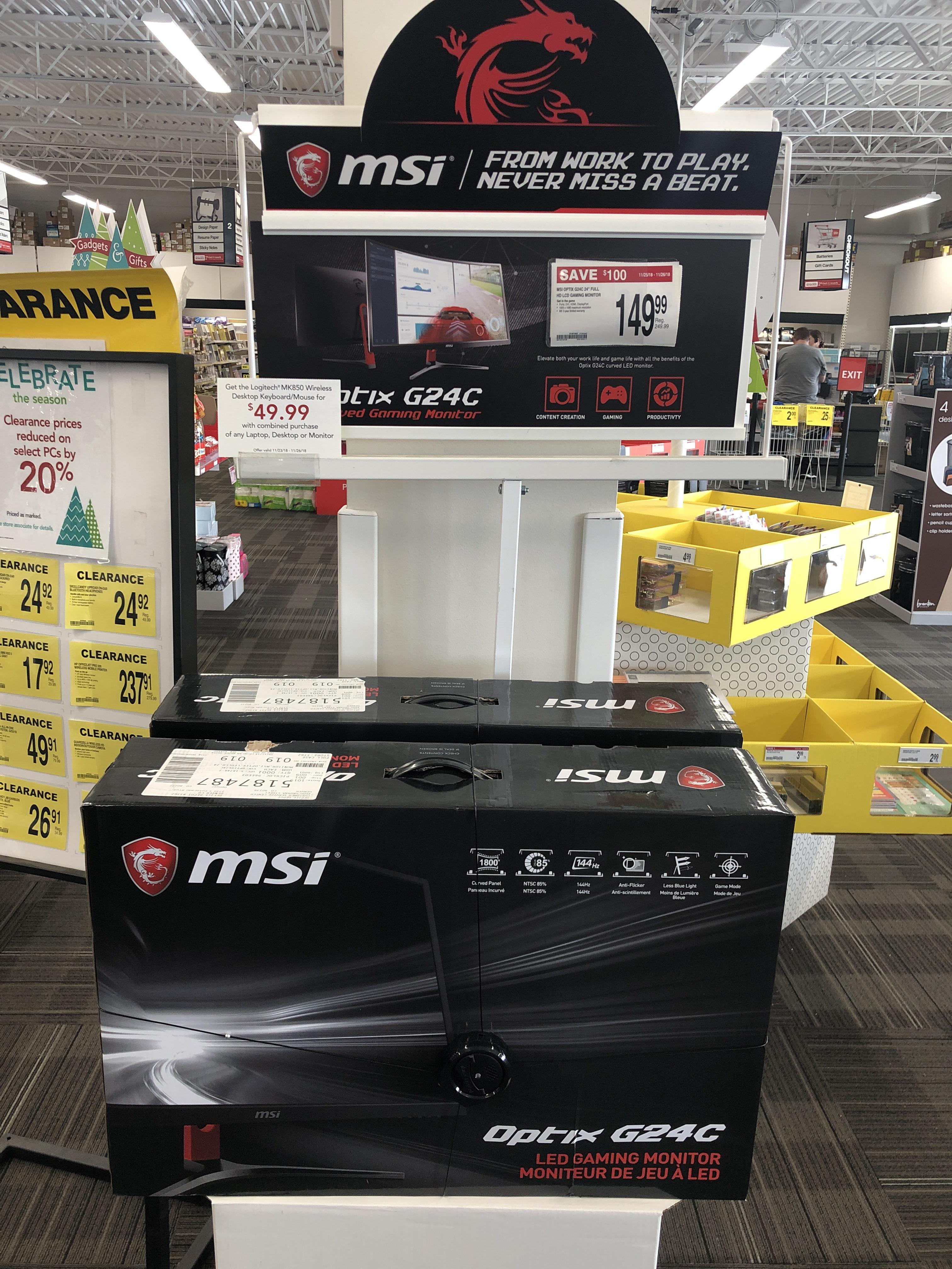 Good deal? MSI optix g24c r/PCDeals