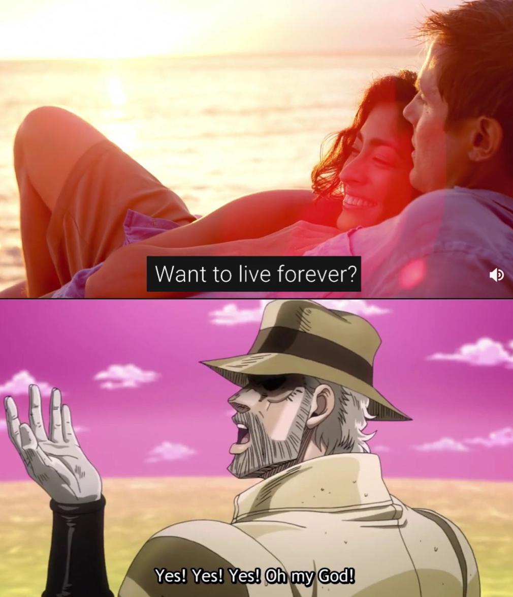 Joseph is simply the best JoJo r/ShitPostCrusaders