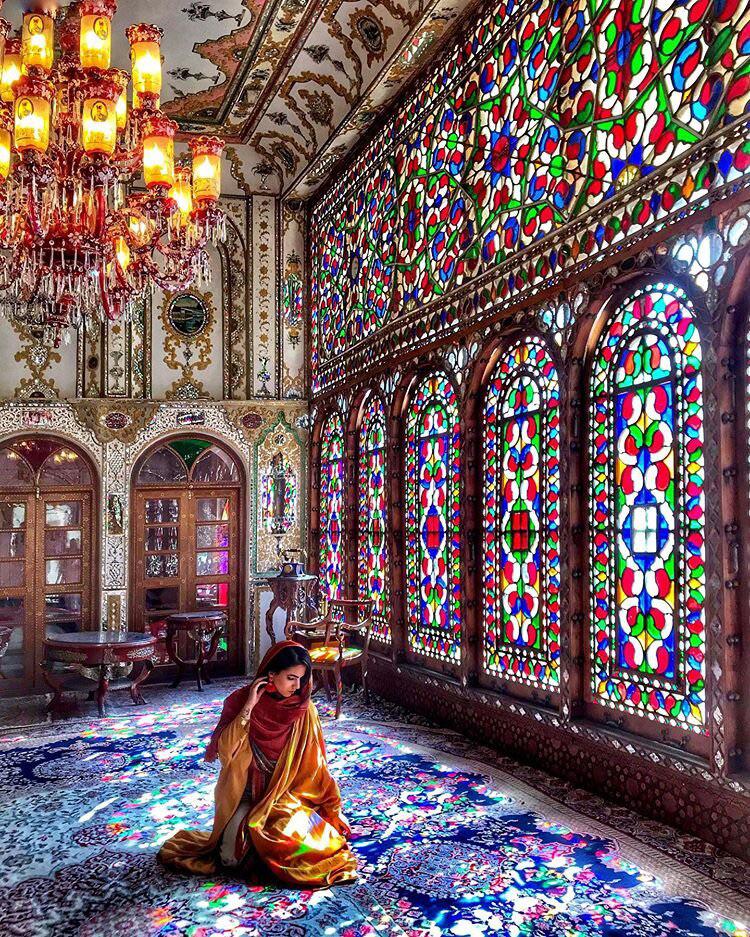 Mollabashi historical house in Isfahan, Iran. ArchitecturePorn